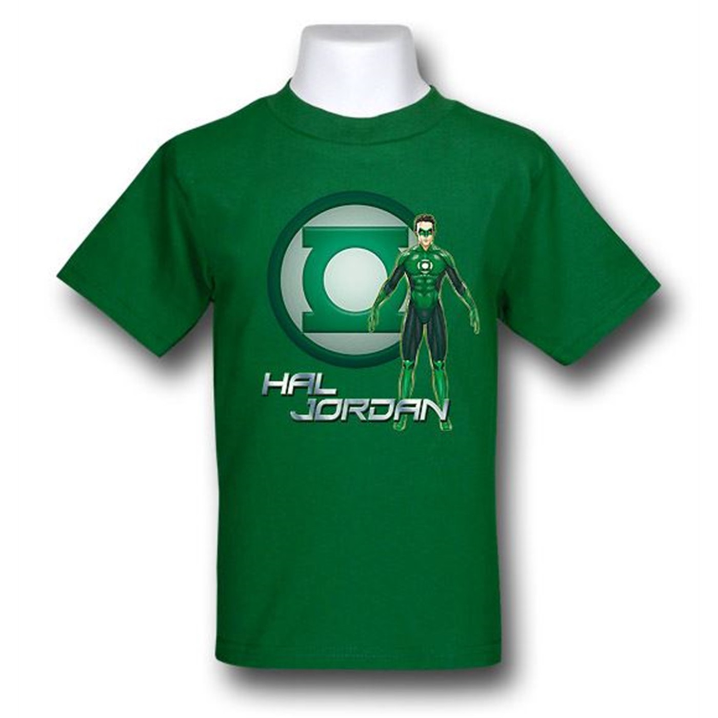 Green Lantern Movie Kids Hal Stand T-Shirt, Green