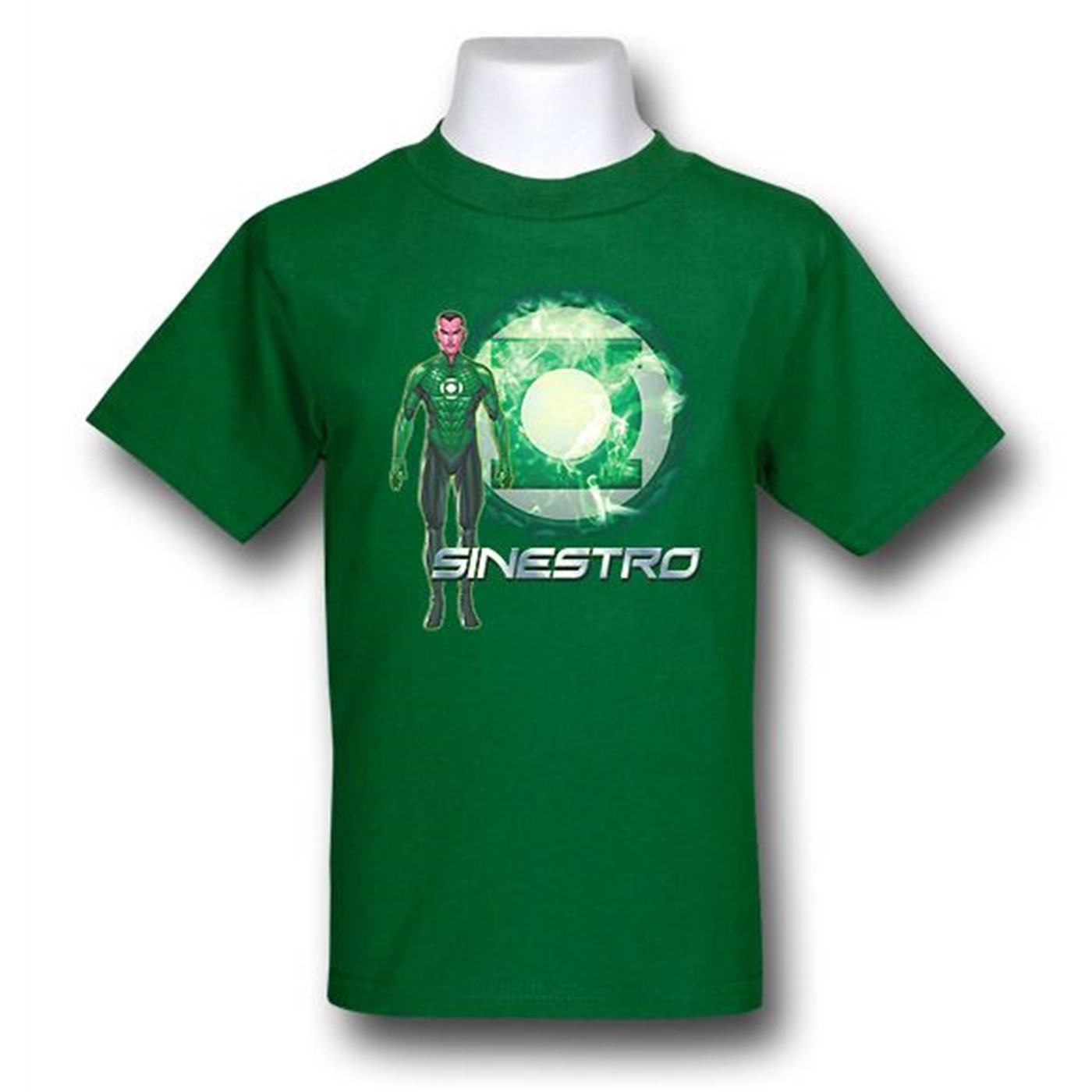 Green Lantern Movie Kids Sinestro T-Shirt, Green