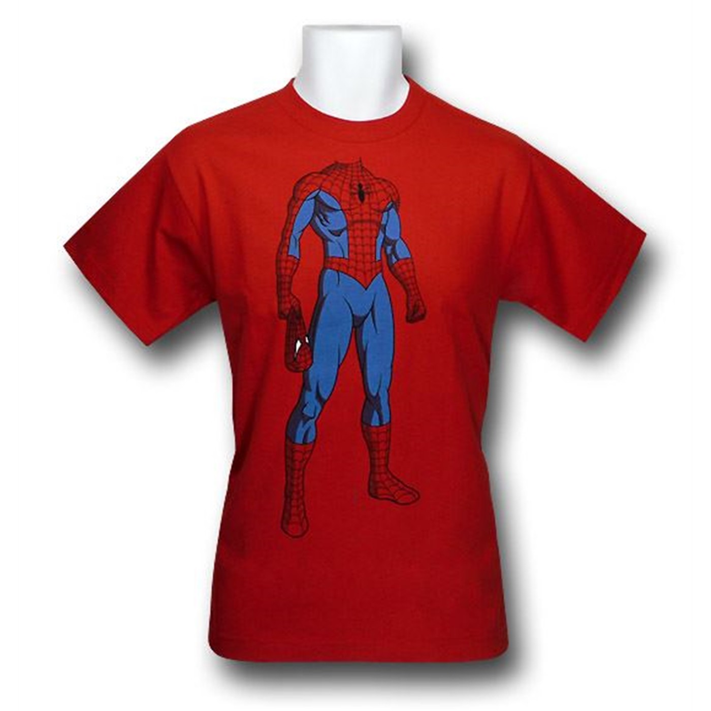 Spiderman Kids Standing Headless T-Shirt, Red