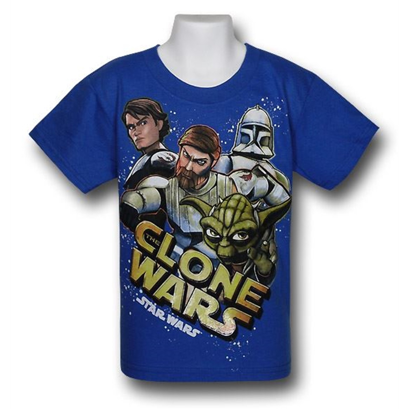 Star Wars Kids Clone Wars Freedom Fighters T-Shirt, Blue
