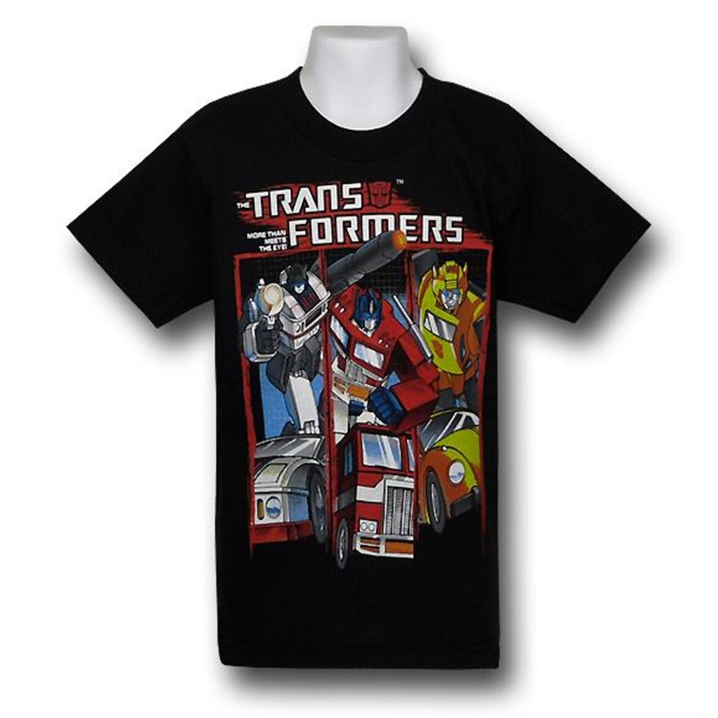 Transformers Kids More Meets the Eye T-Shirt, Black
