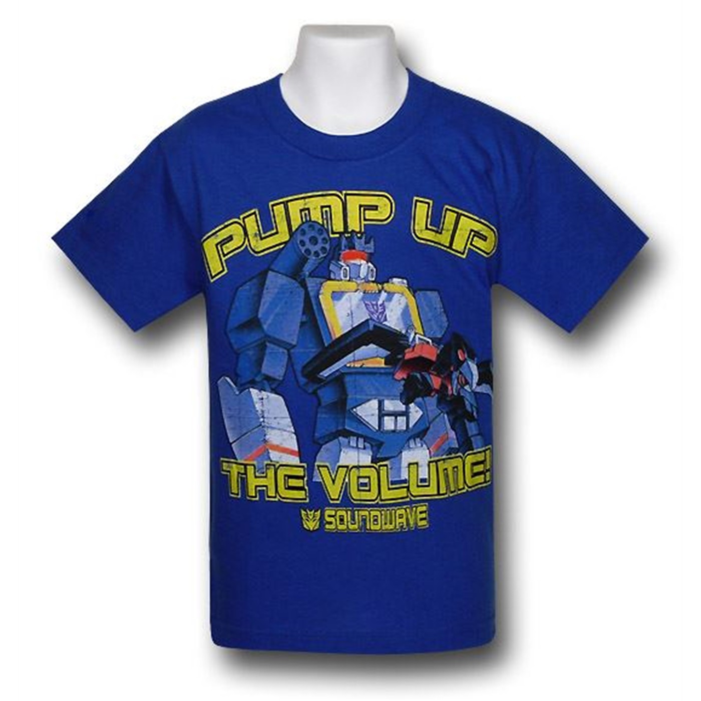 Transformers Kids Pump Up the Volume T-Shirt, Blue