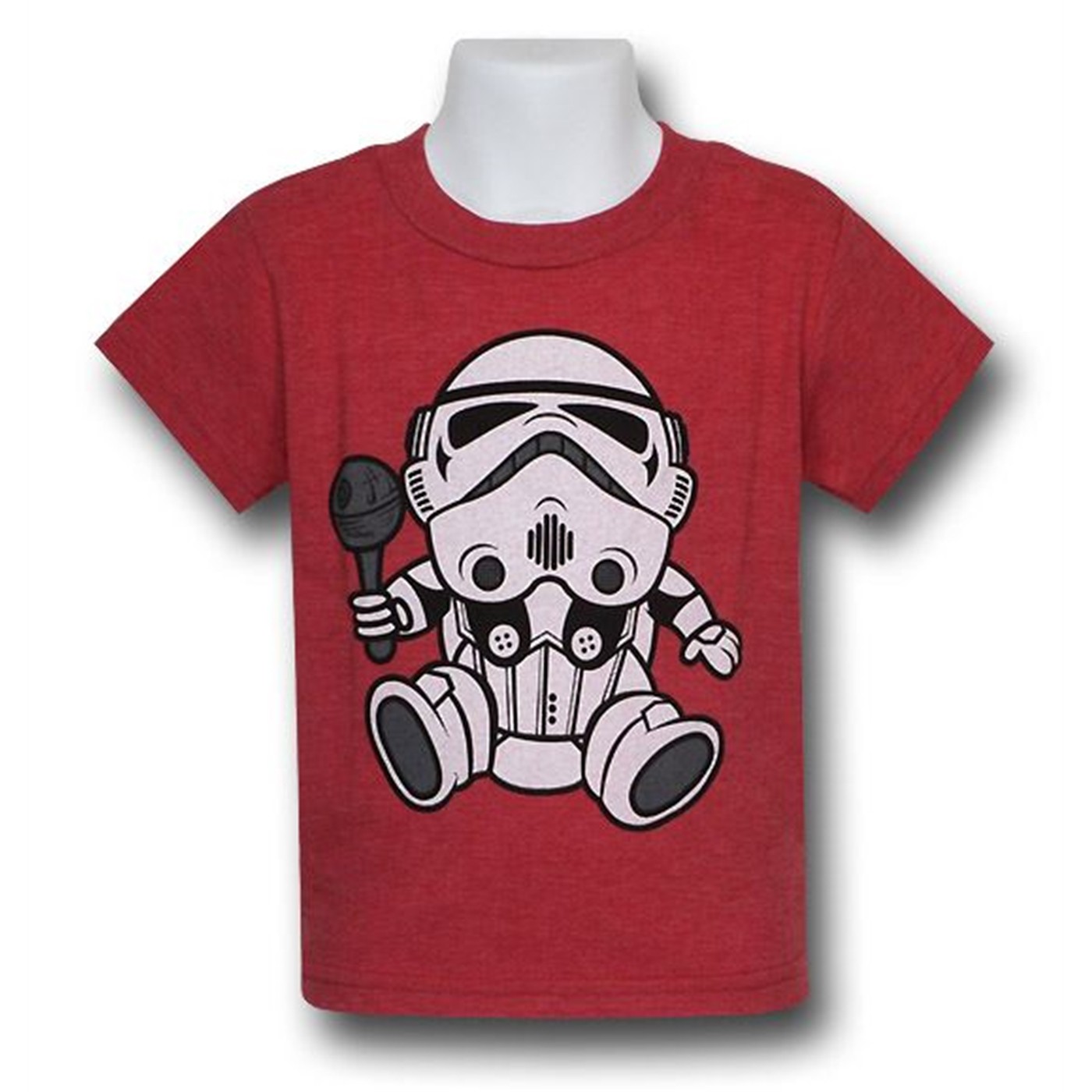 Star Wars Baby Trooper Kids 30 Single T-Shirt, Red