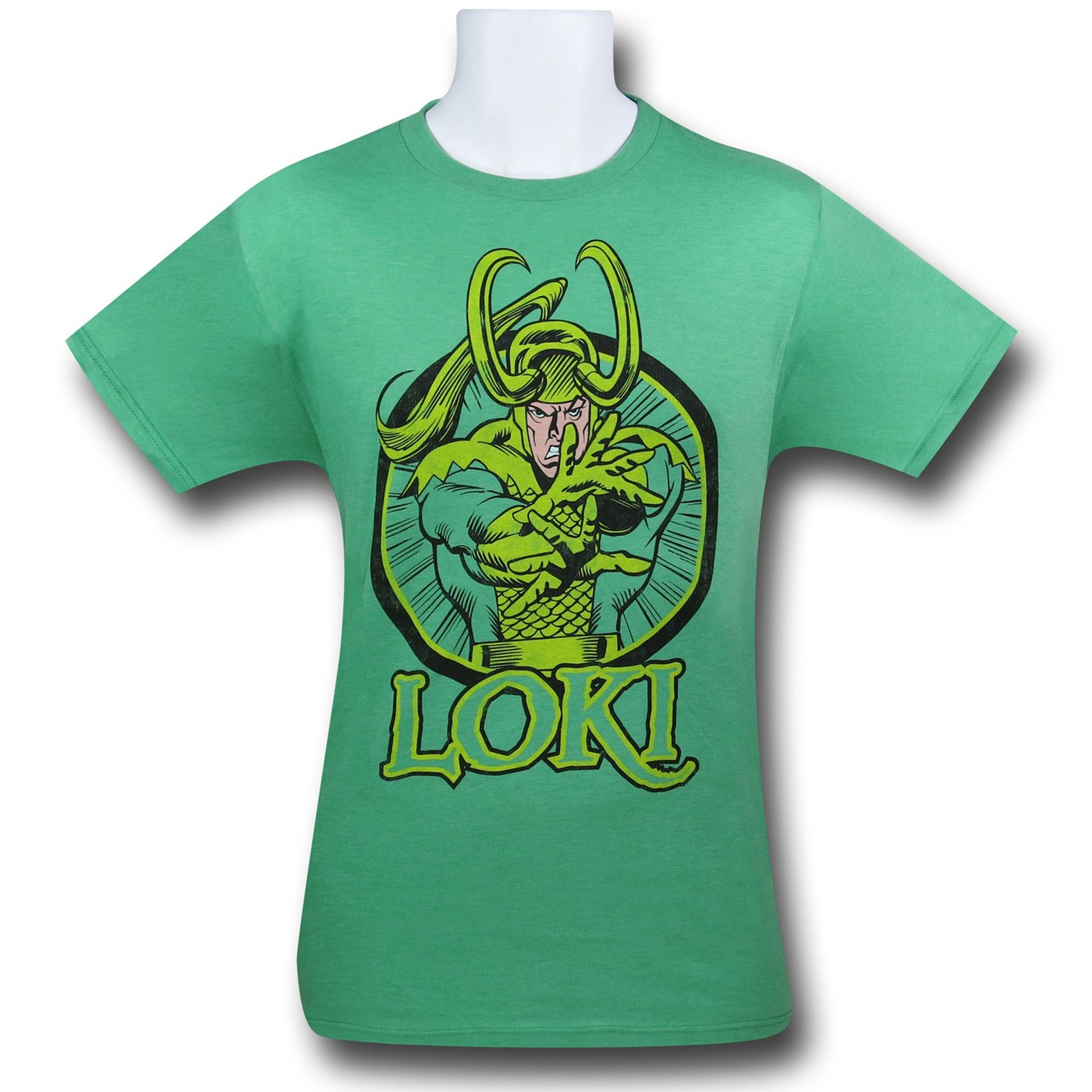 Loki Hadoken 30 Single T-Shirt, Green