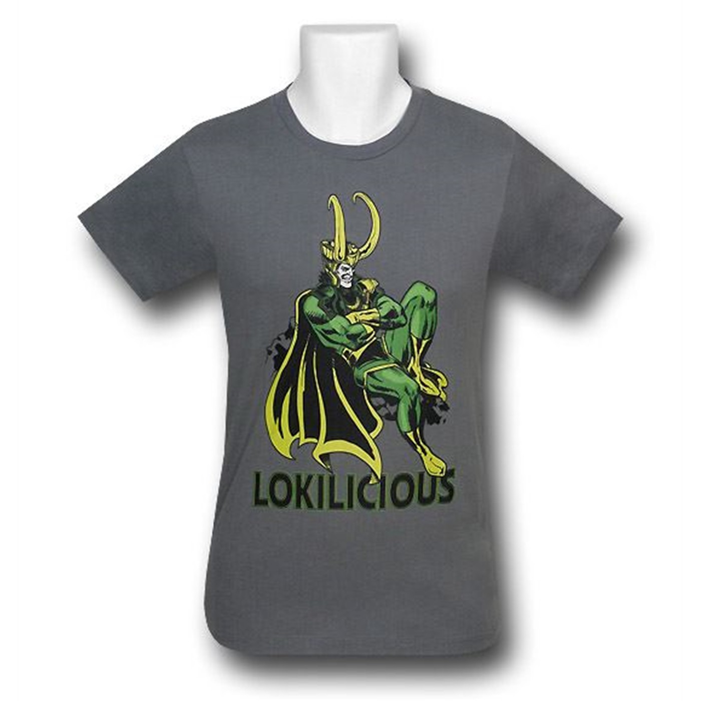 Loki Lokilicious 30 Single T-Shirt, Grey