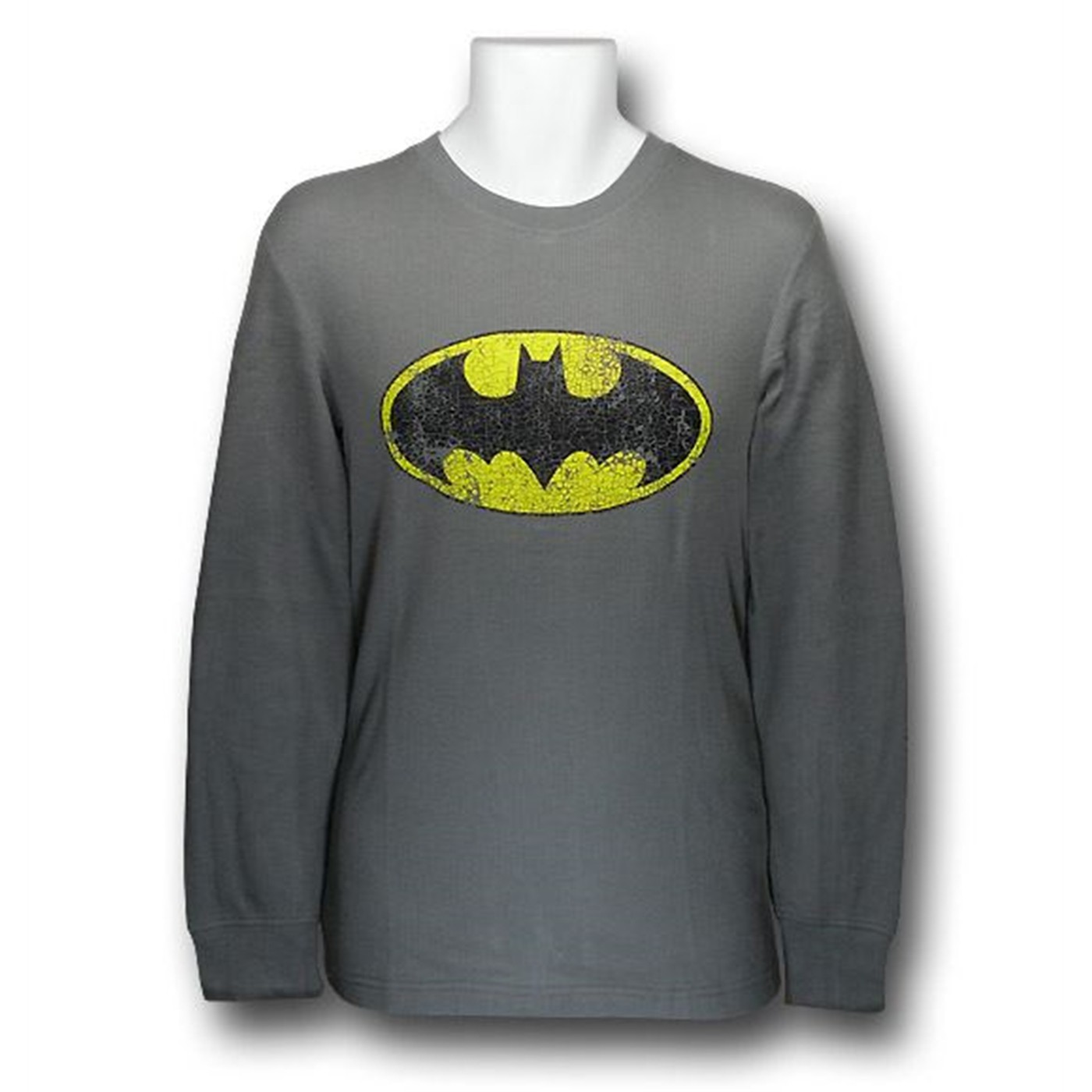 Batman Thermal Long Sleeve Sleep Top, Grey