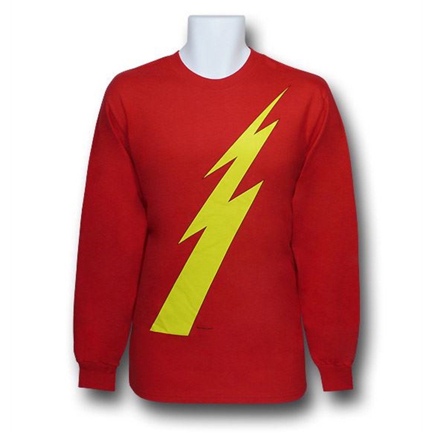 Flash Golden Age Long Sleeve T-Shirt, Red
