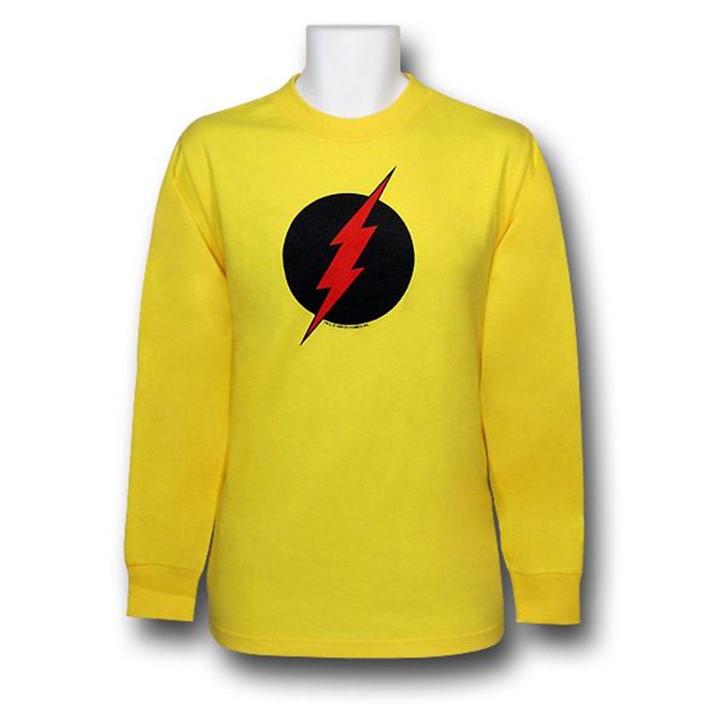 Reverse Flash Long Sleeve T-Shirt, Yellow