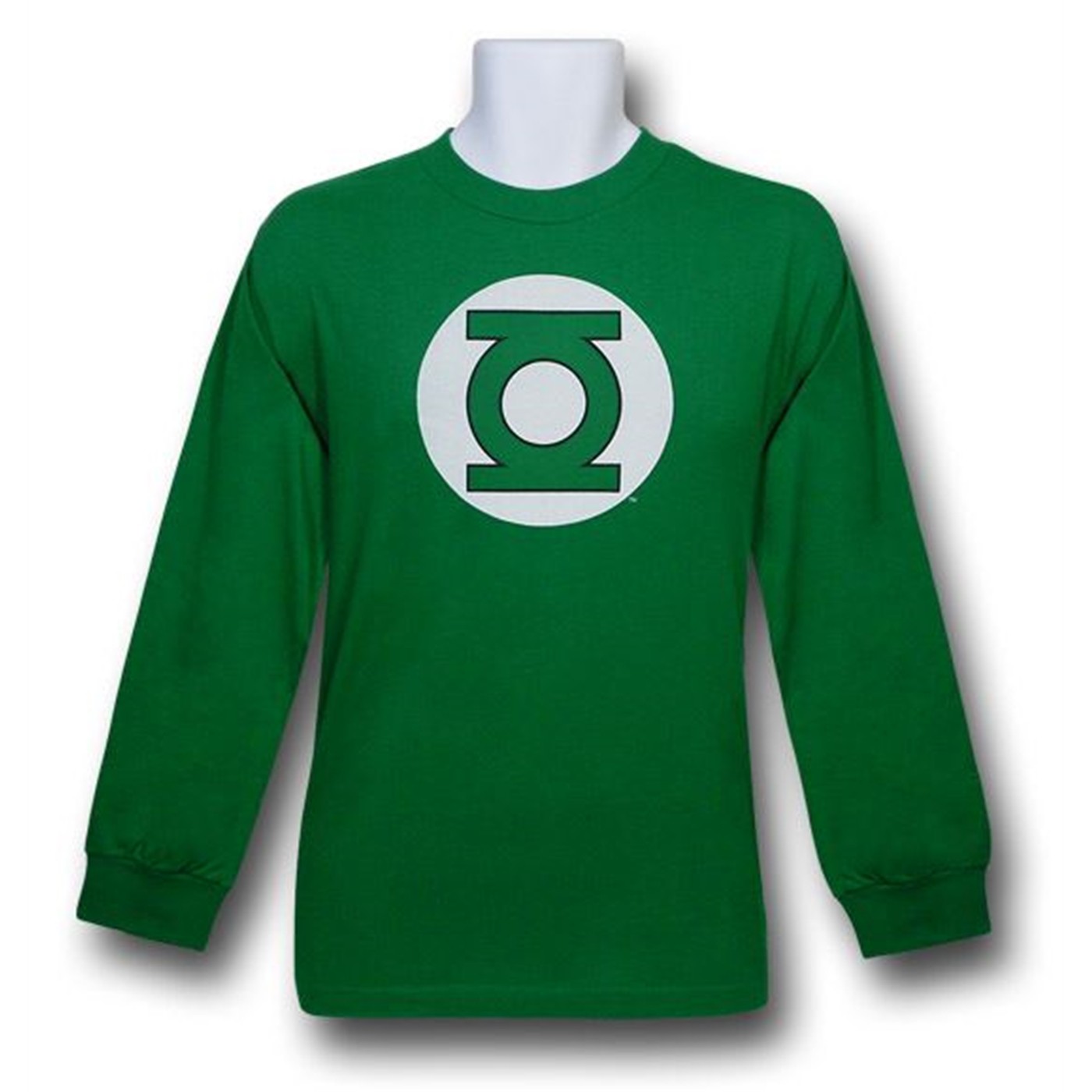 Green Lantern Symbol Youth Long Sleeve T-Shirt, Green