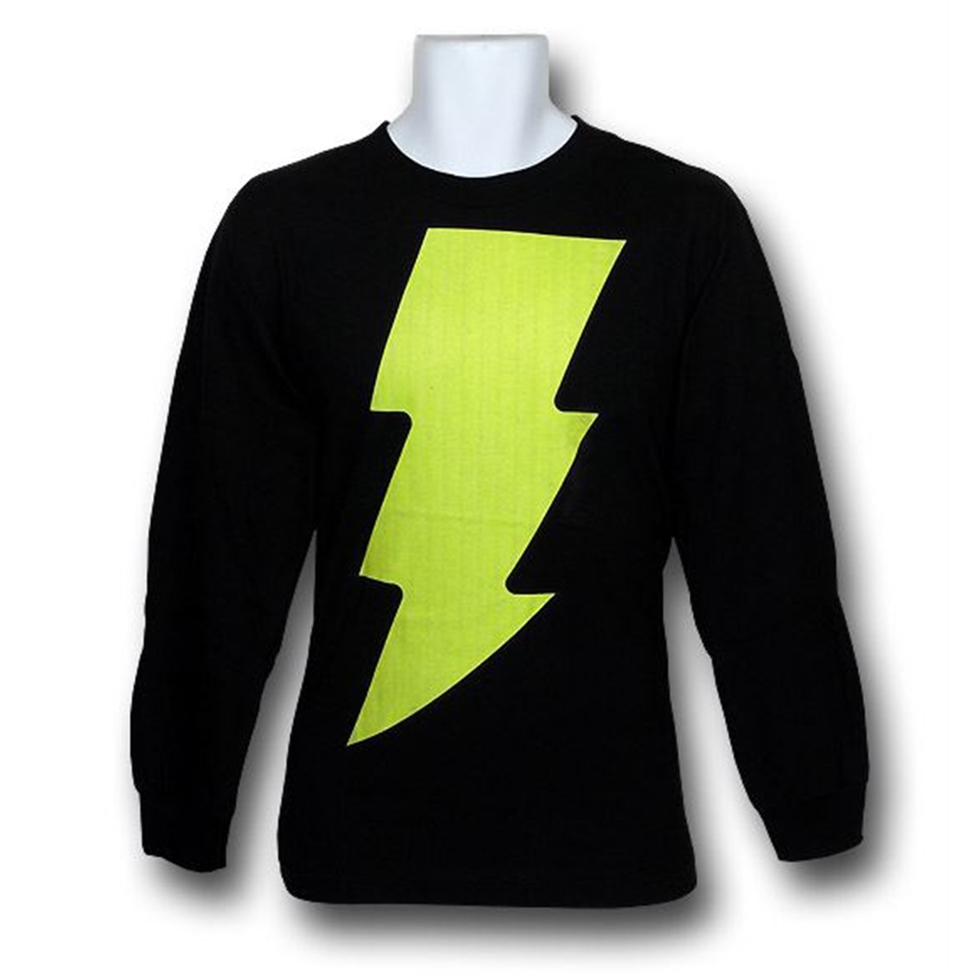 Black Adam Symbol Long Sleeve T-Shirt, Black