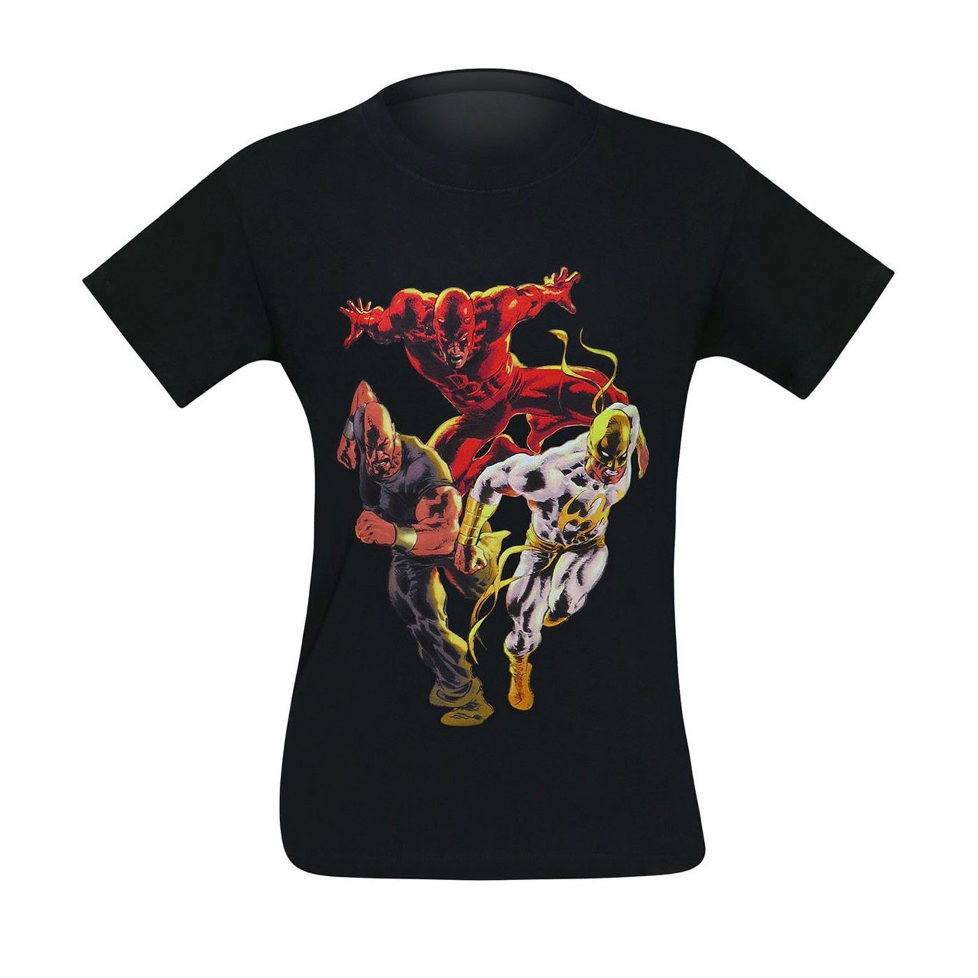 Luke Cage and the Defenders Men's T-Shirt, Black