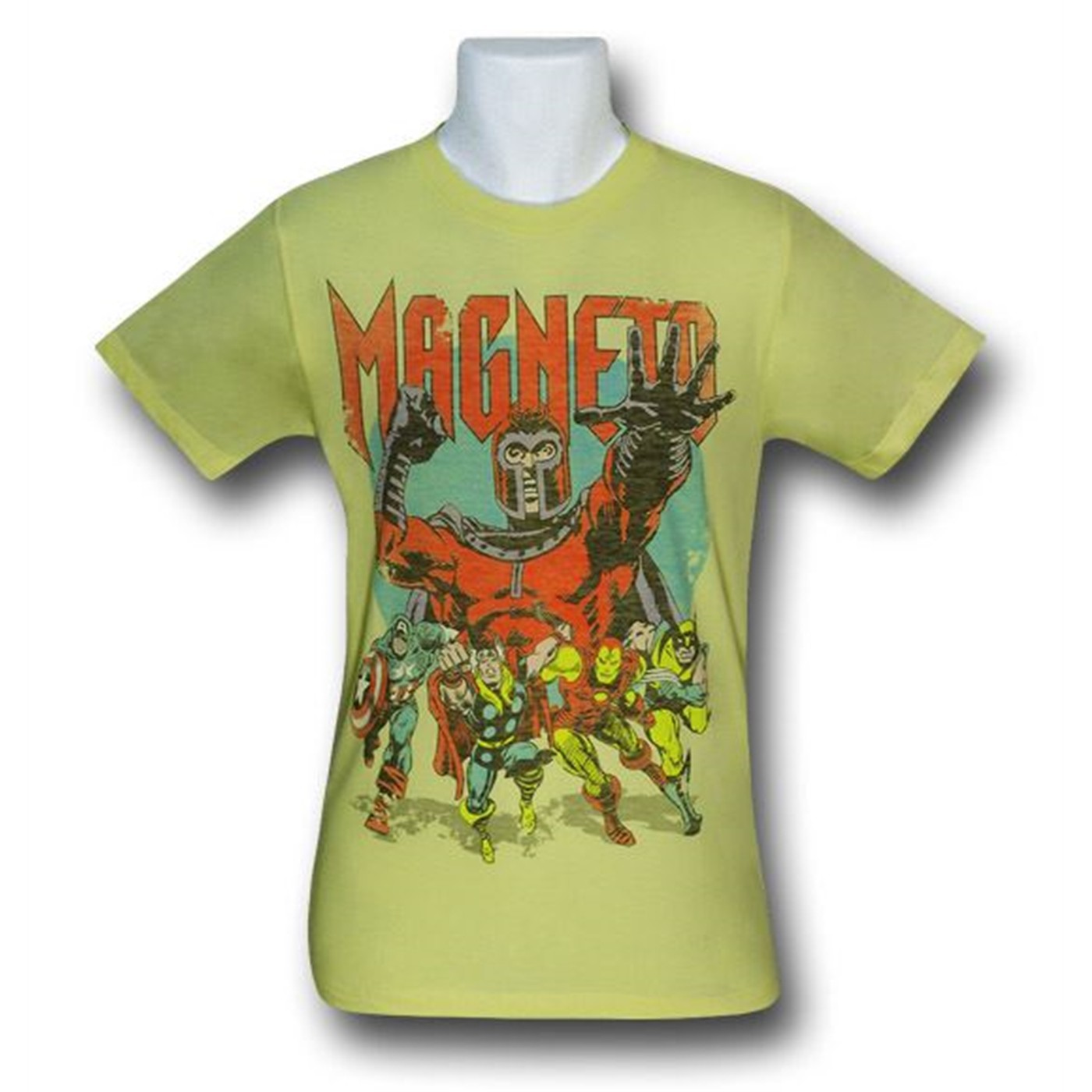 Magneto Run Yellow 30 Single T-Shirt, Yellow