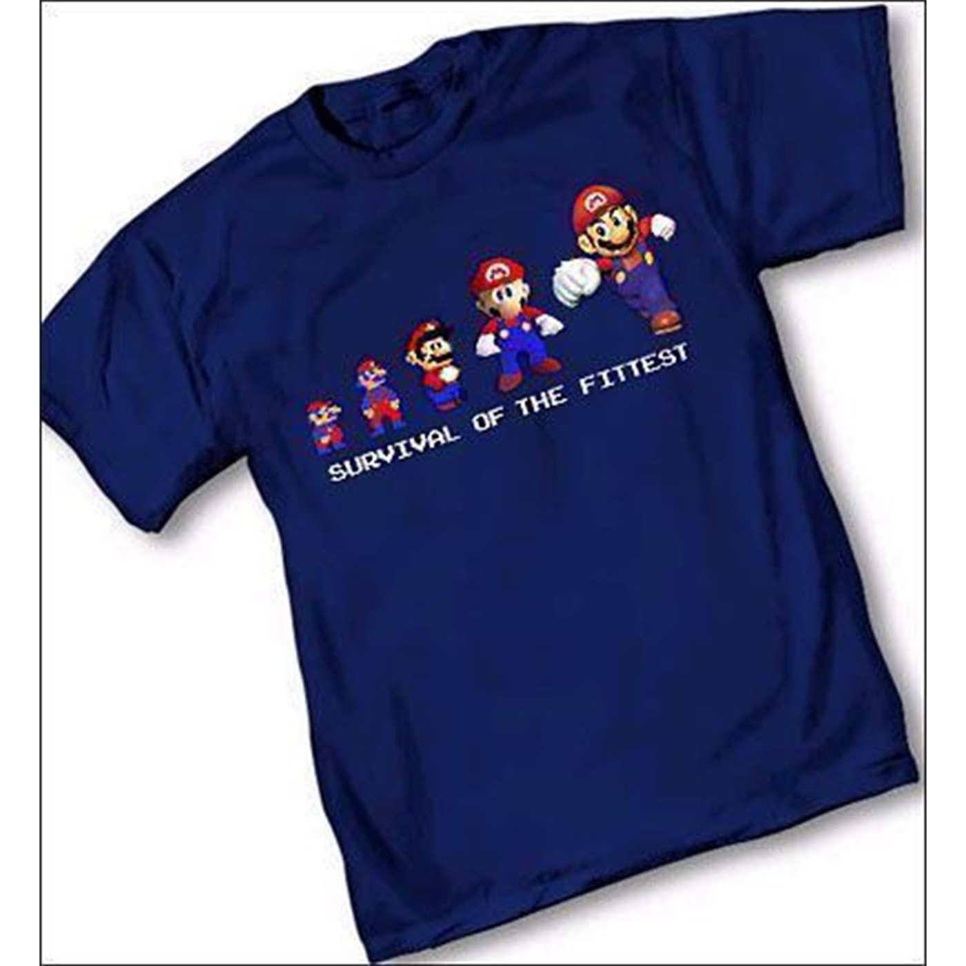 Mario Survival of the Fittest T-Shirt