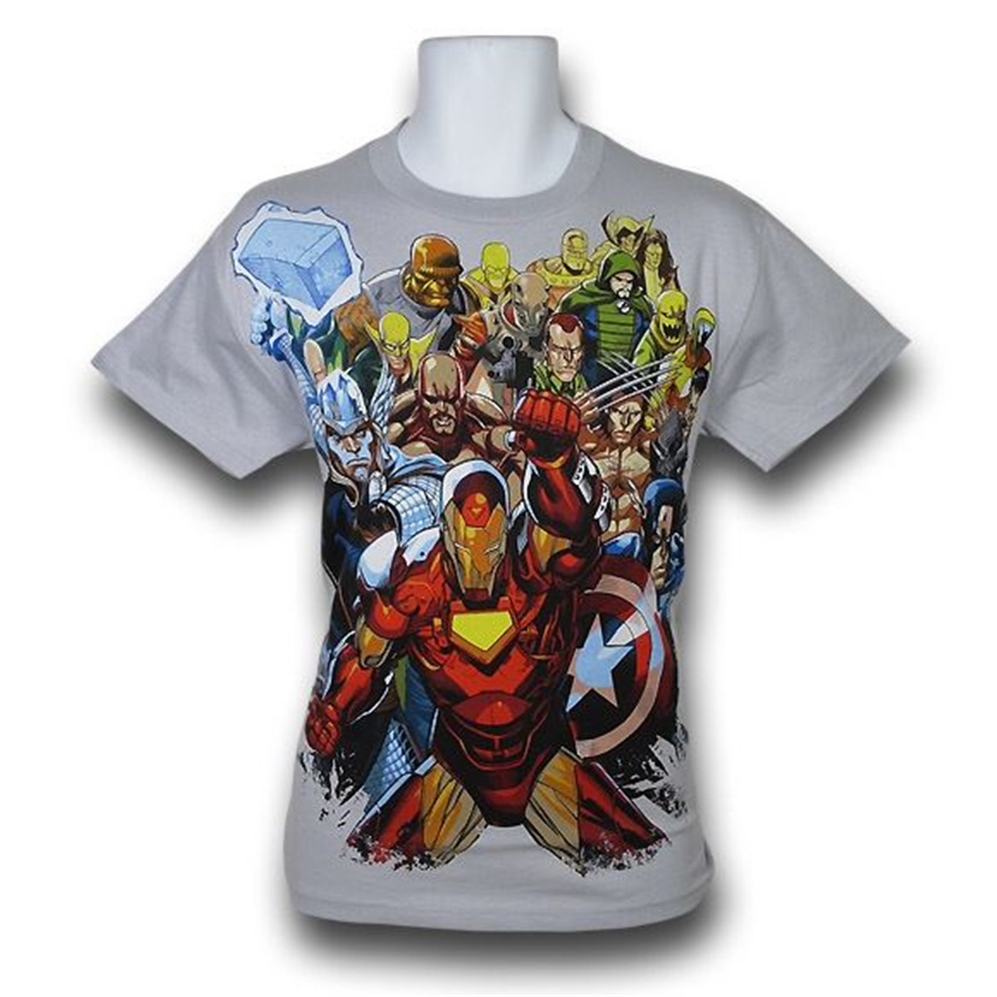 Marvel Secret Invasion Finale T-Shirt, Grey