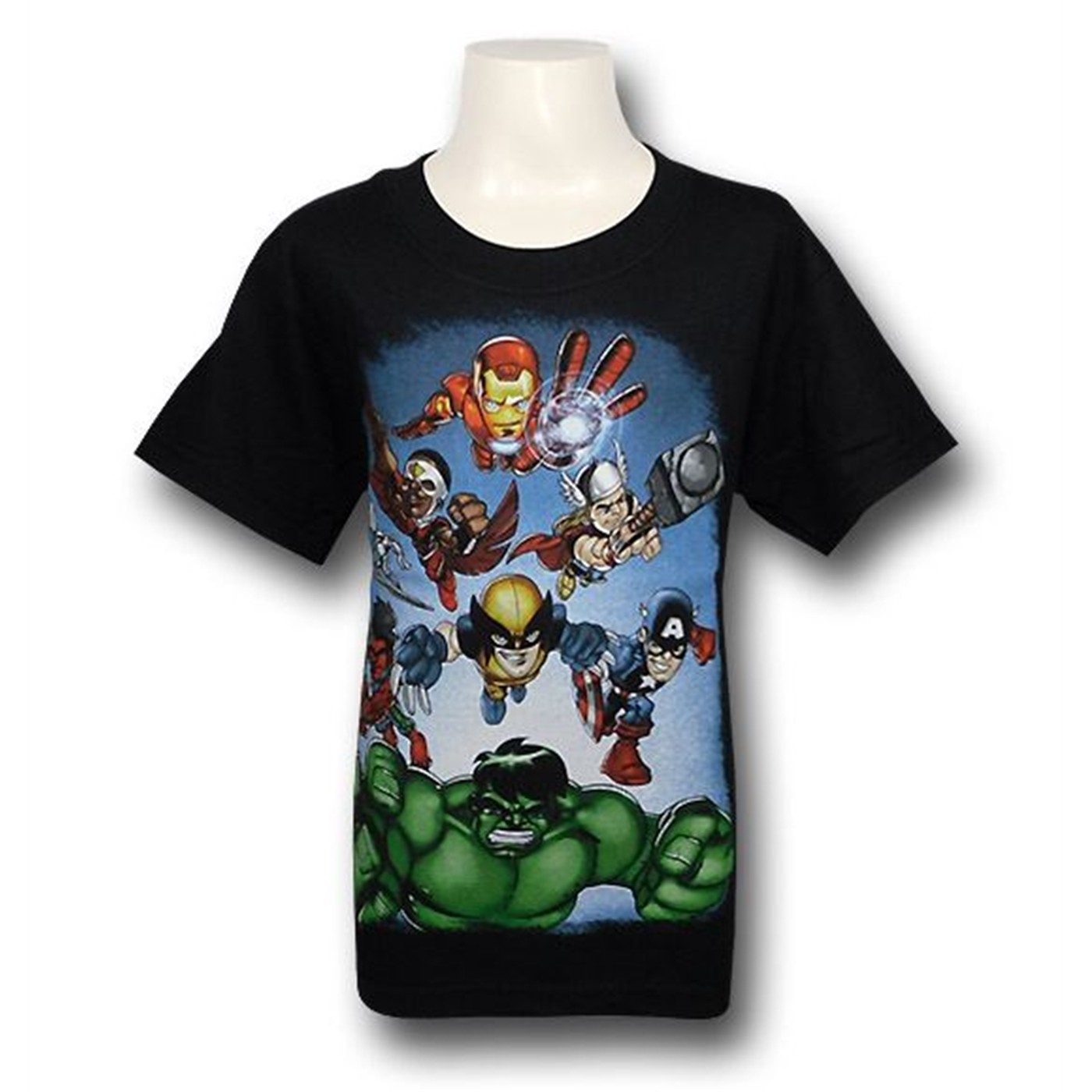 Marvel Superhero Squad Juvy T-Shirt, Black
