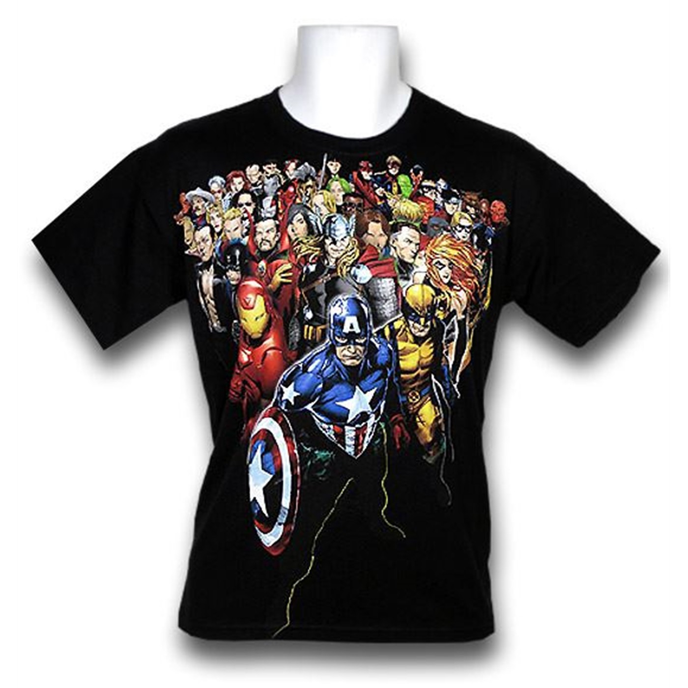 Marvel Your Universe T-Shirt, Black