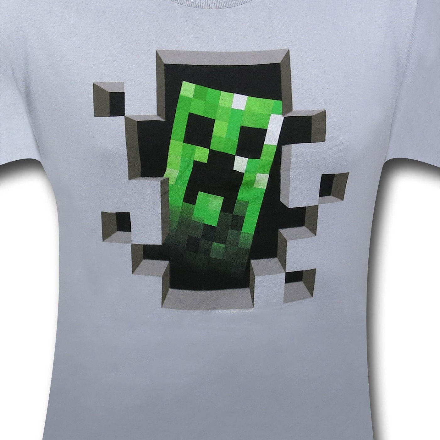 Minecraft Creeper Inside Youth T Shirt 0135