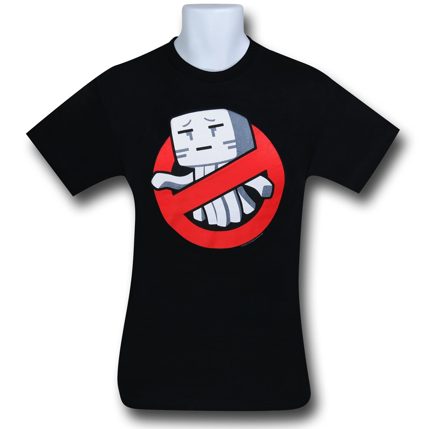 Minecraft Ghastbuster T-Shirt, Black