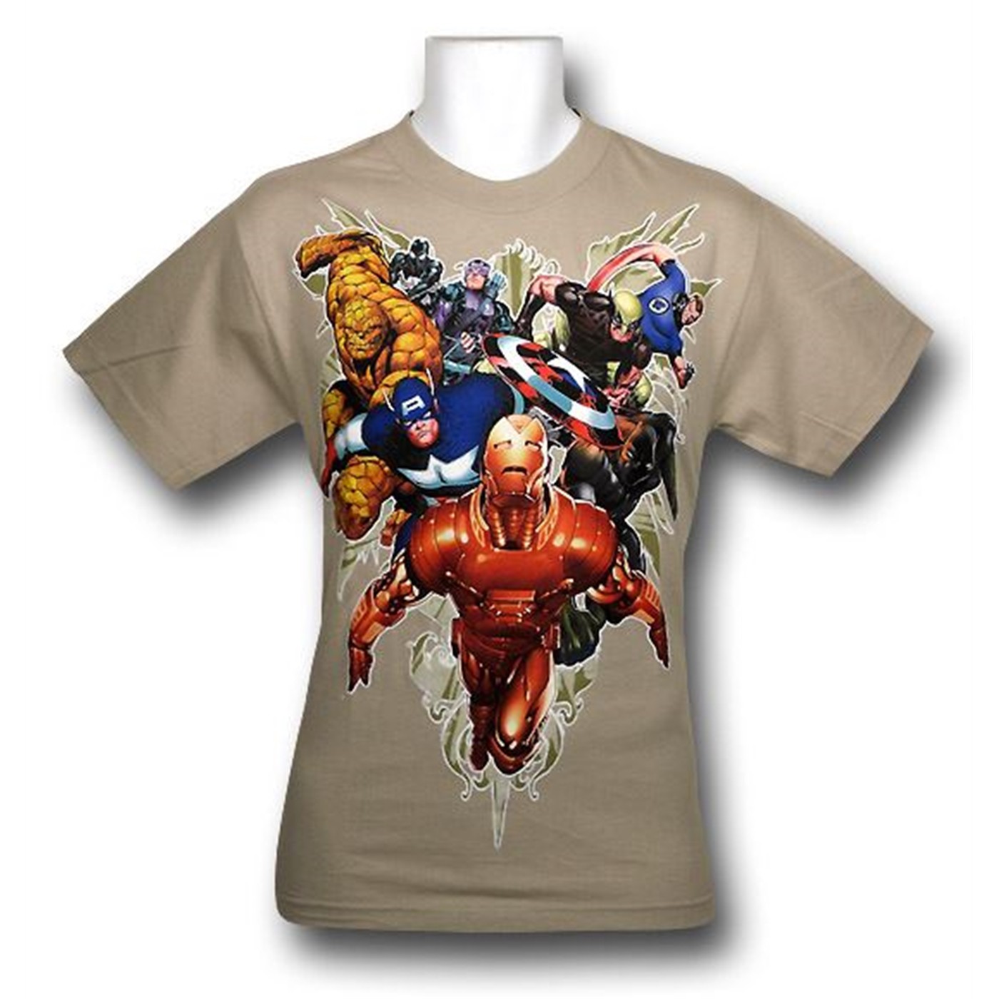 Marvel Assault T-Shirt, White