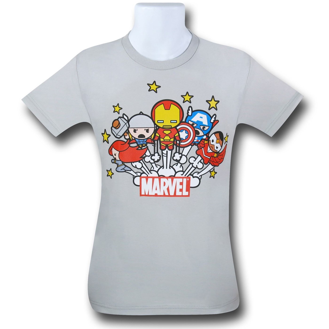 Marvel Kawaii Star Group 30 Single T-Shirt