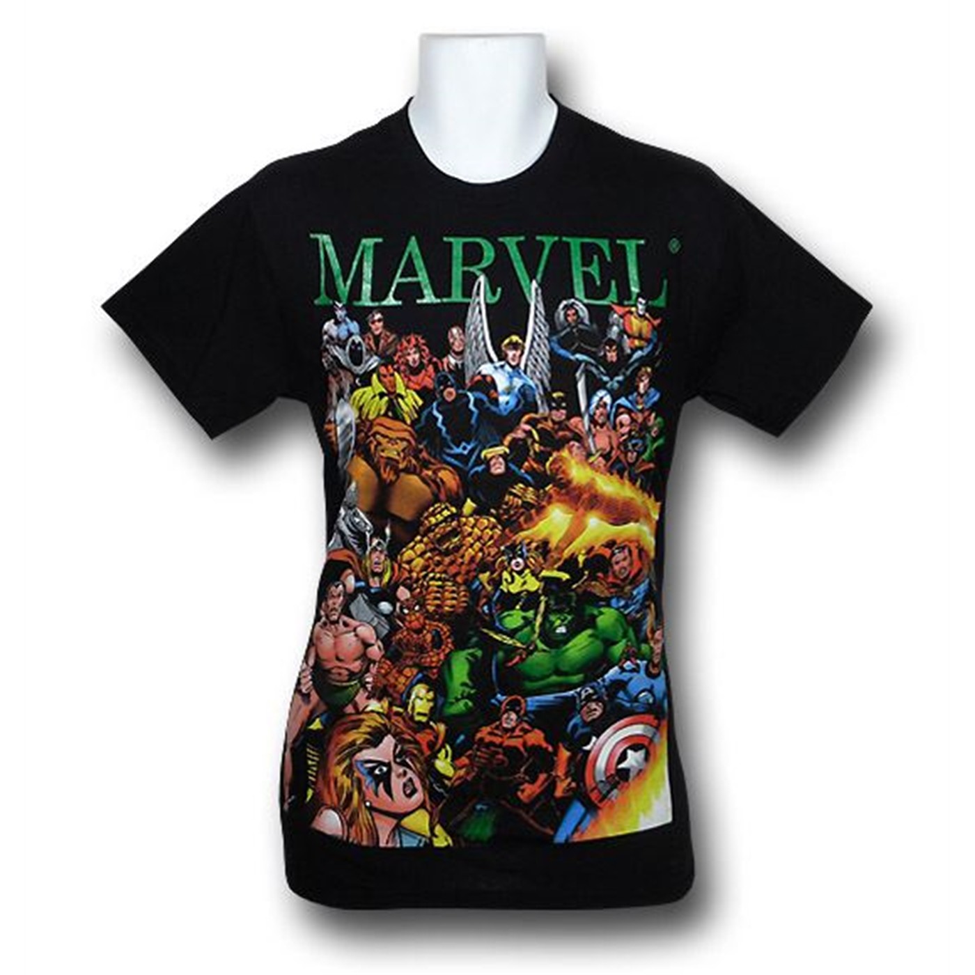 Marvel Lotta Avengers T-Shirt, Black