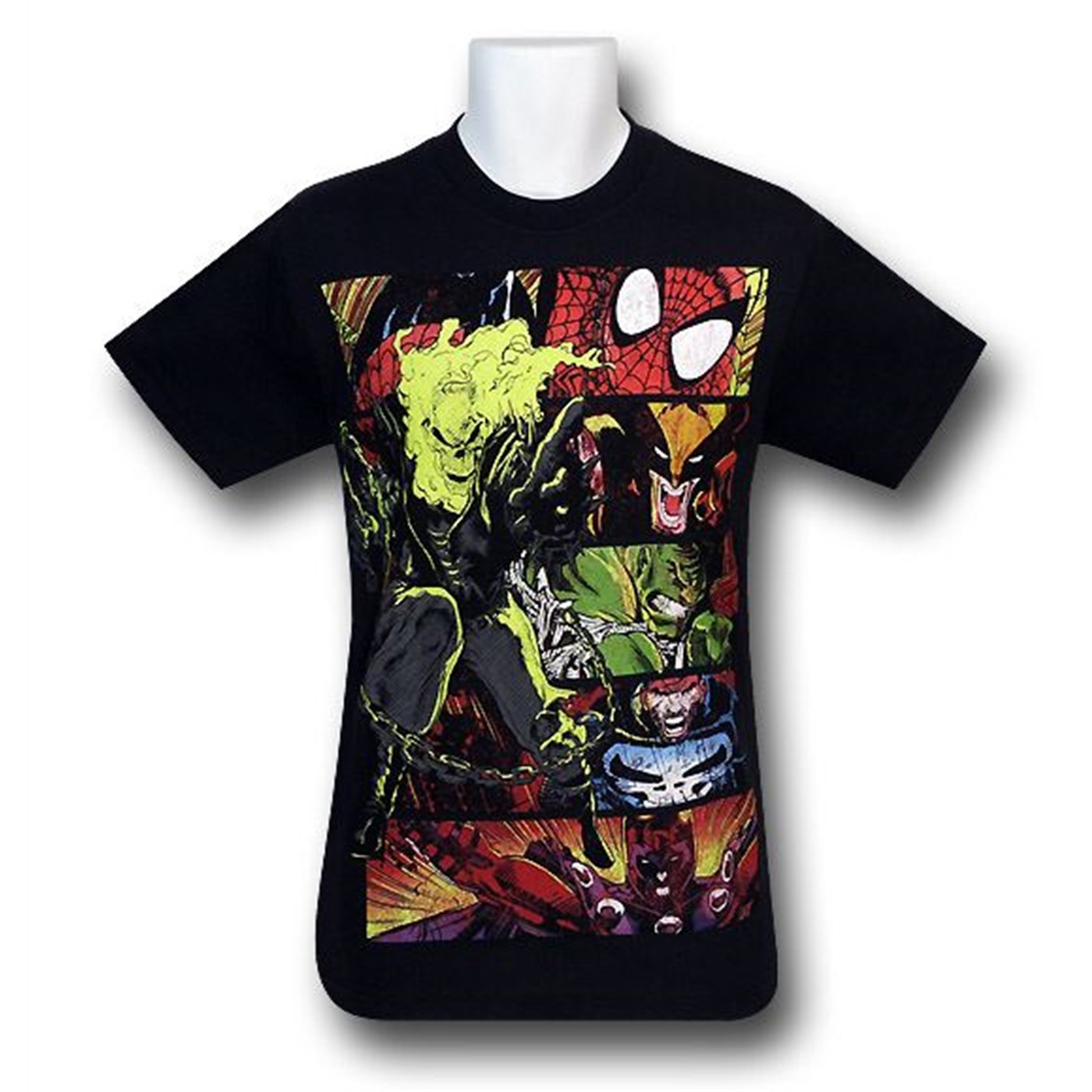 Marvel Verticraze T-Shirt, Black