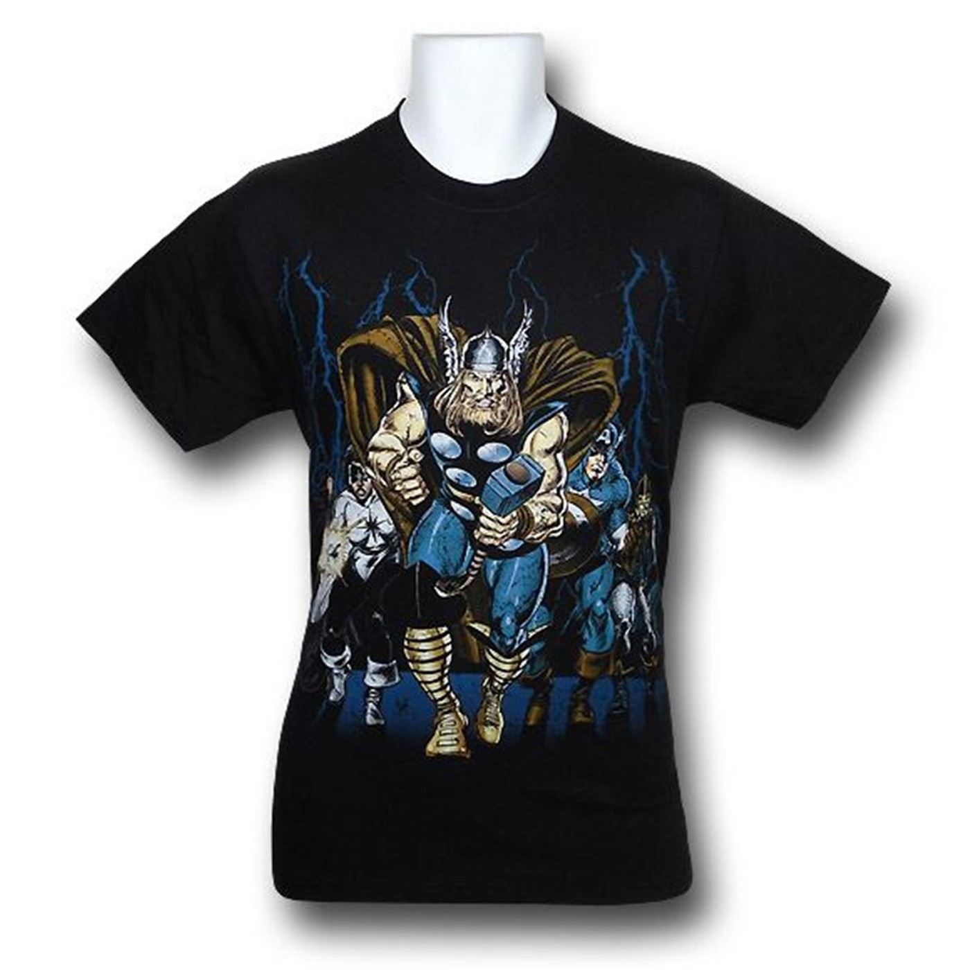 Marvel Point Team T-Shirt, Black