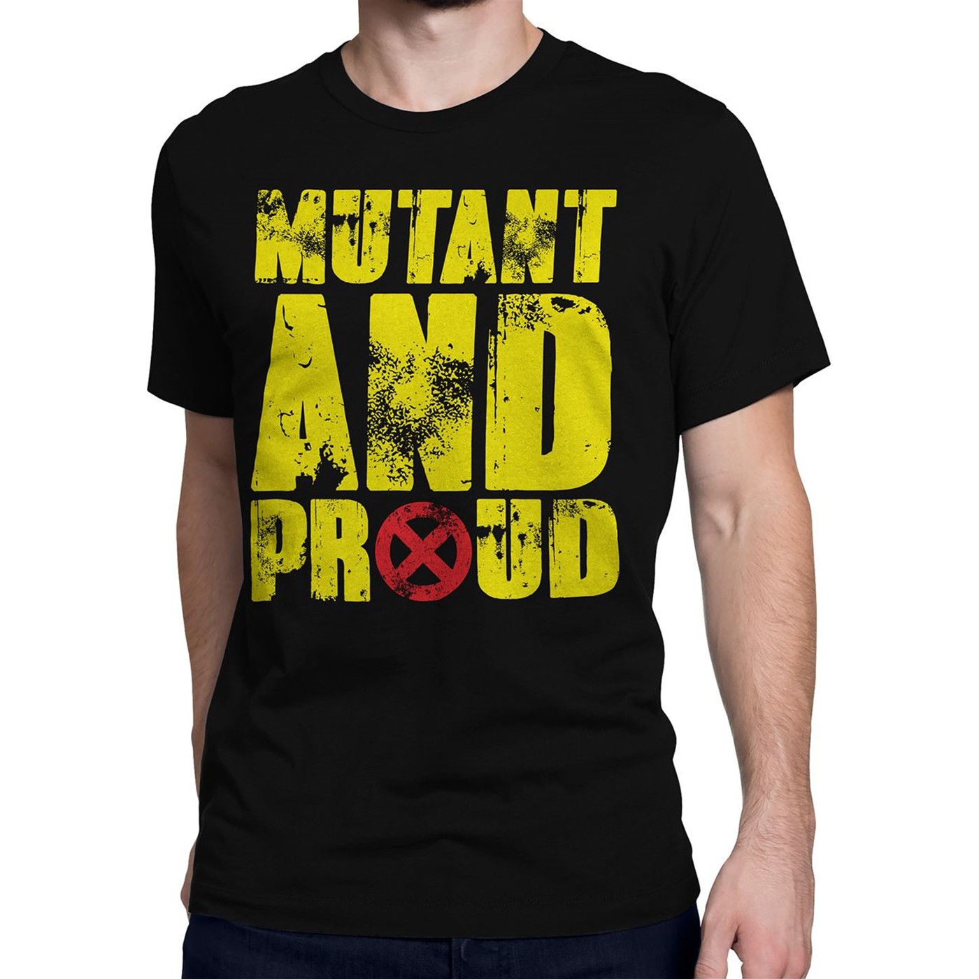 Mutant and Proud Men's T-Shirt, Black