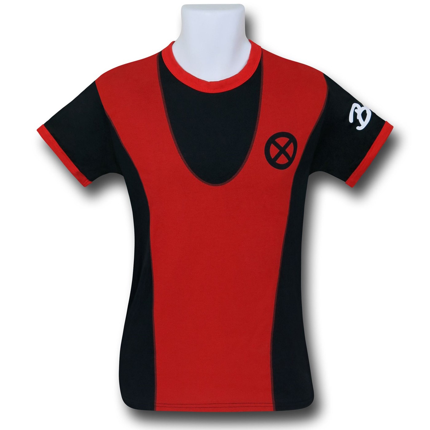 Nightcrawler 30S Costume T-Shirt, Red