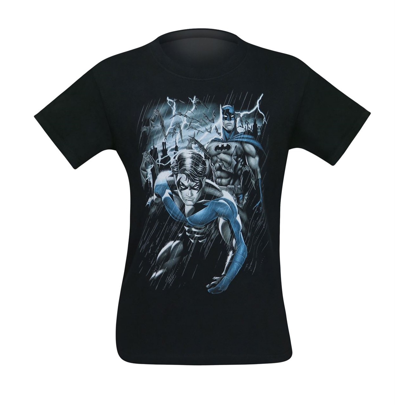 Nightwing Dynamic Duo Men's T-Shirt, Black
