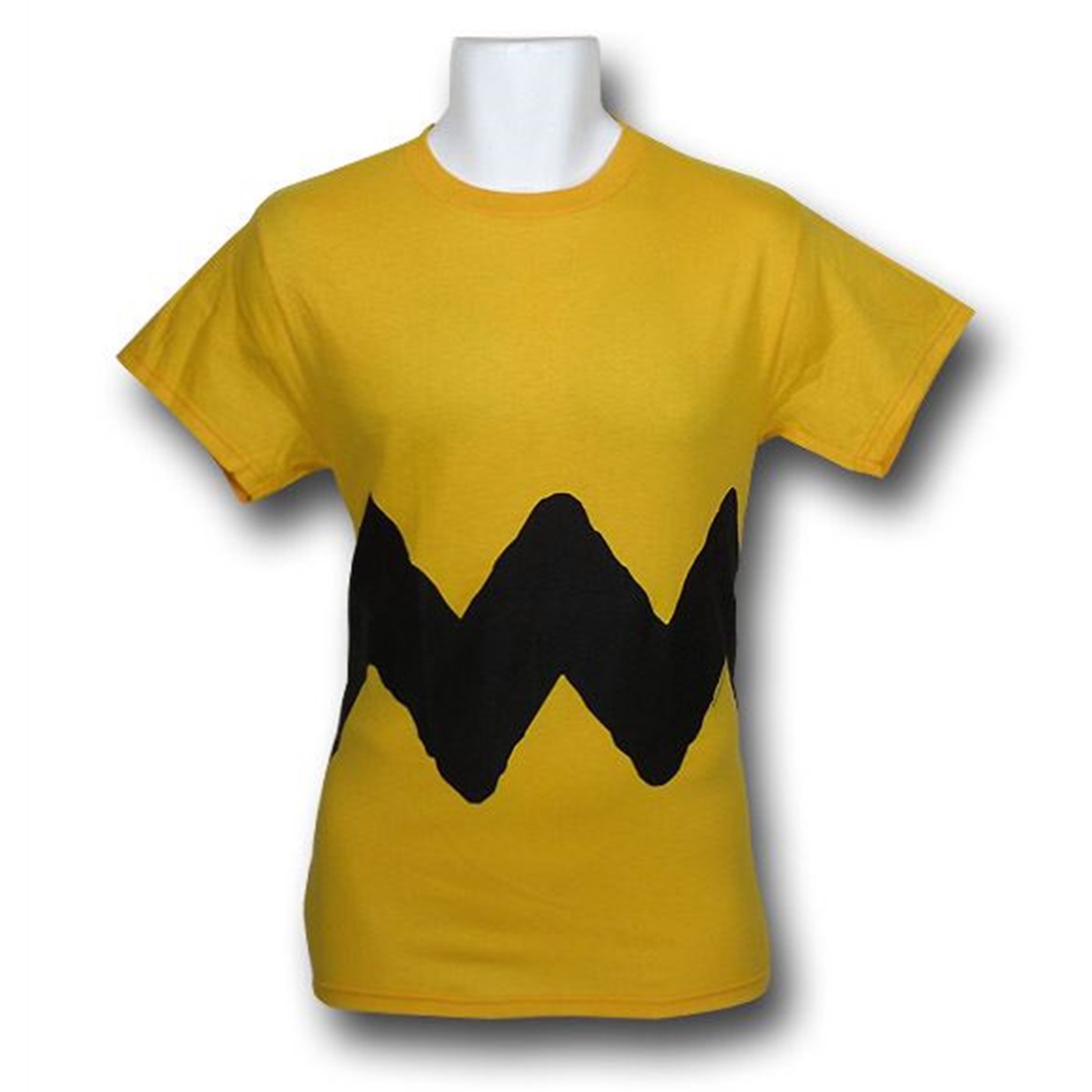 Peanuts Charlie Brown Classic Striped T-Shirt, Yellow