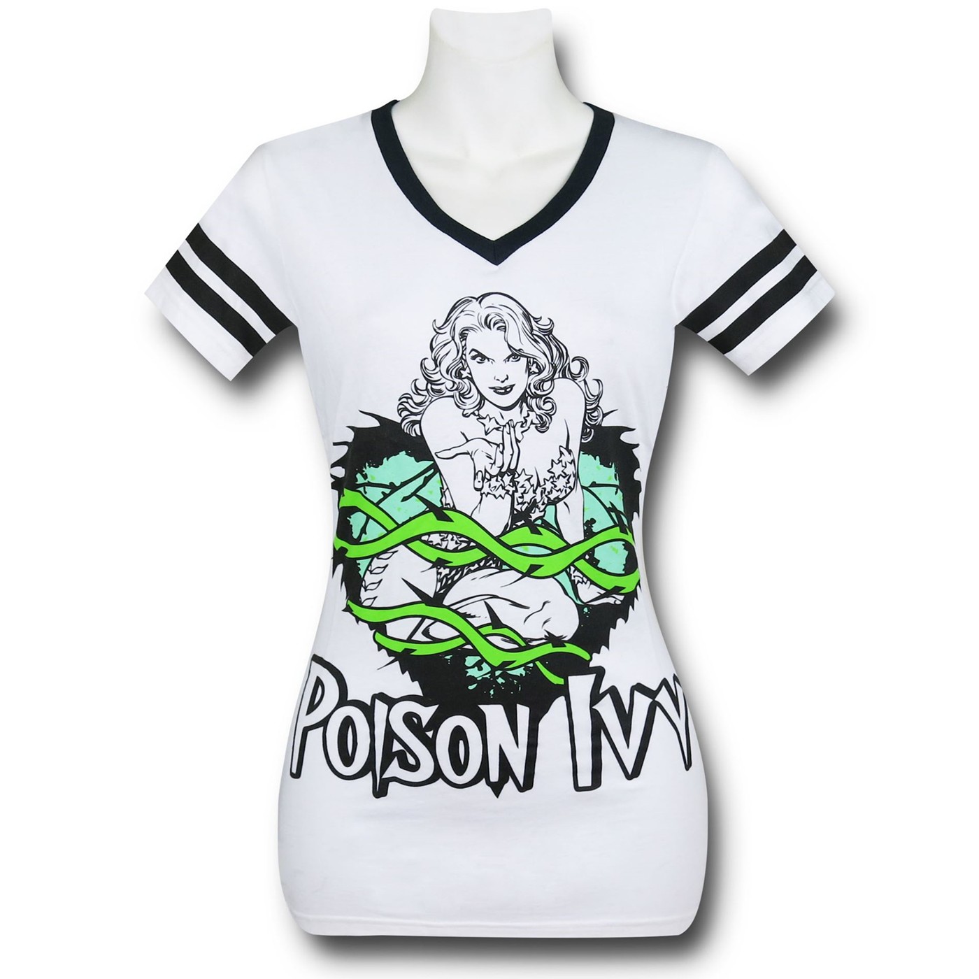 Poison Ivy Athletic Women's T-Shirt, White