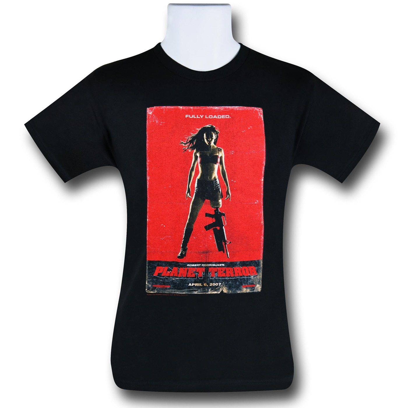 Planet Terror Fully Loaded T-Shirt, Black