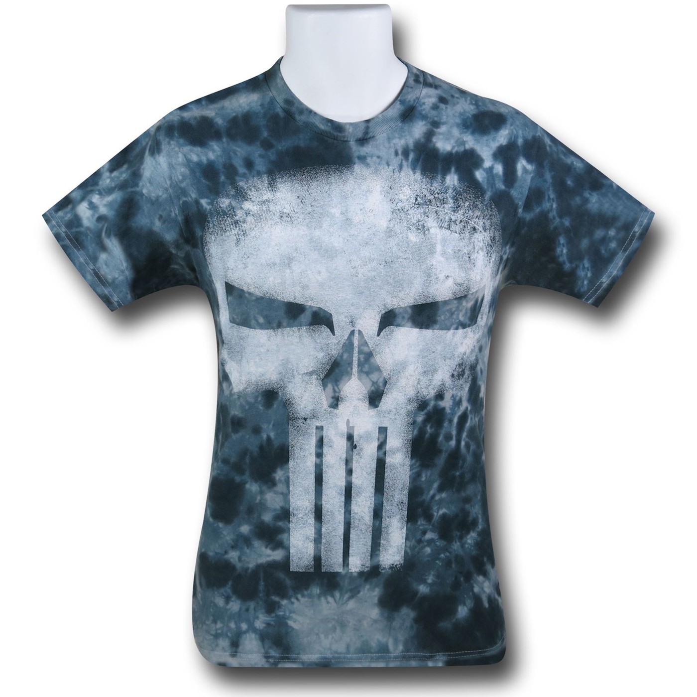 Punisher Tie-Dye T-Shirt, Grey