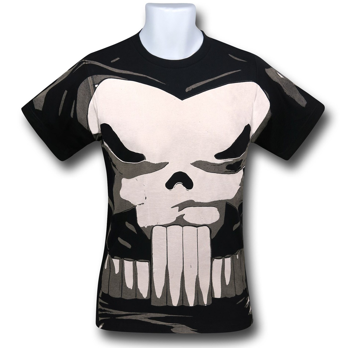Punisher Sublimated Costume T-Shirt, Black