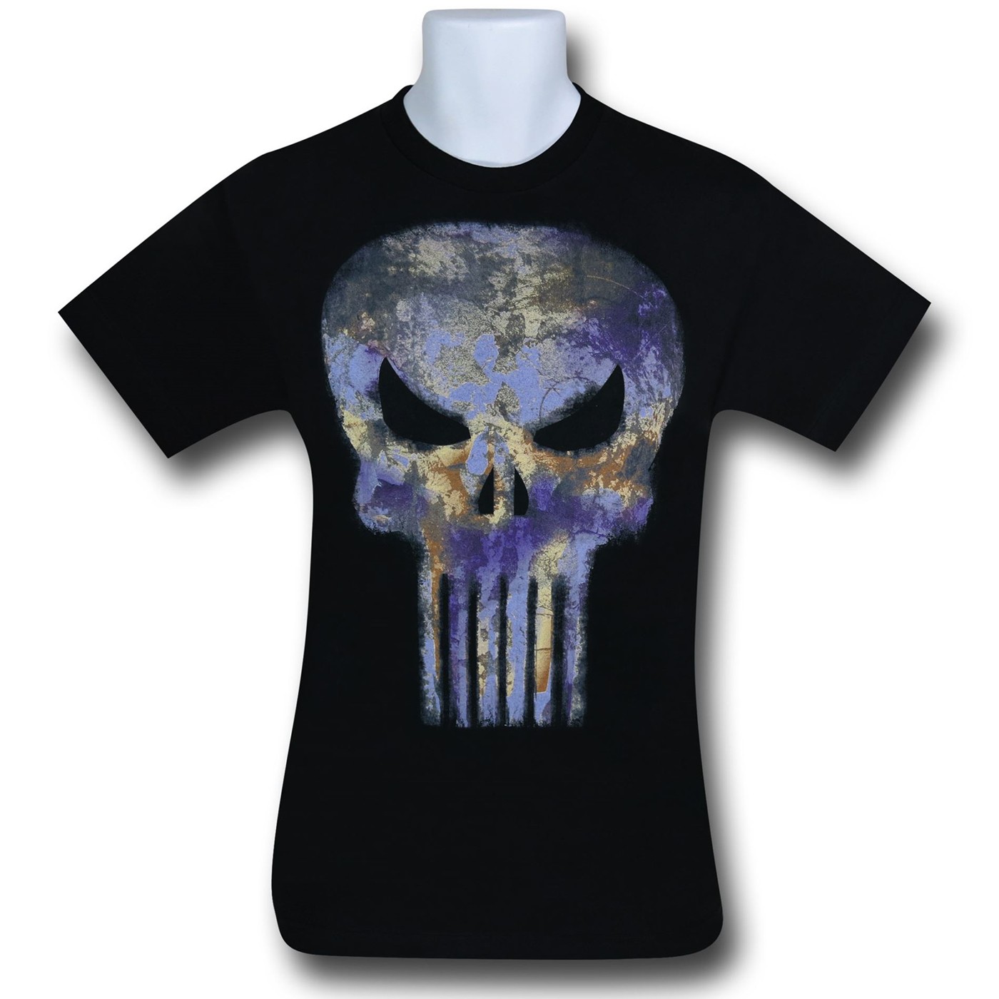 Punisher Faded T-Shirt, Black