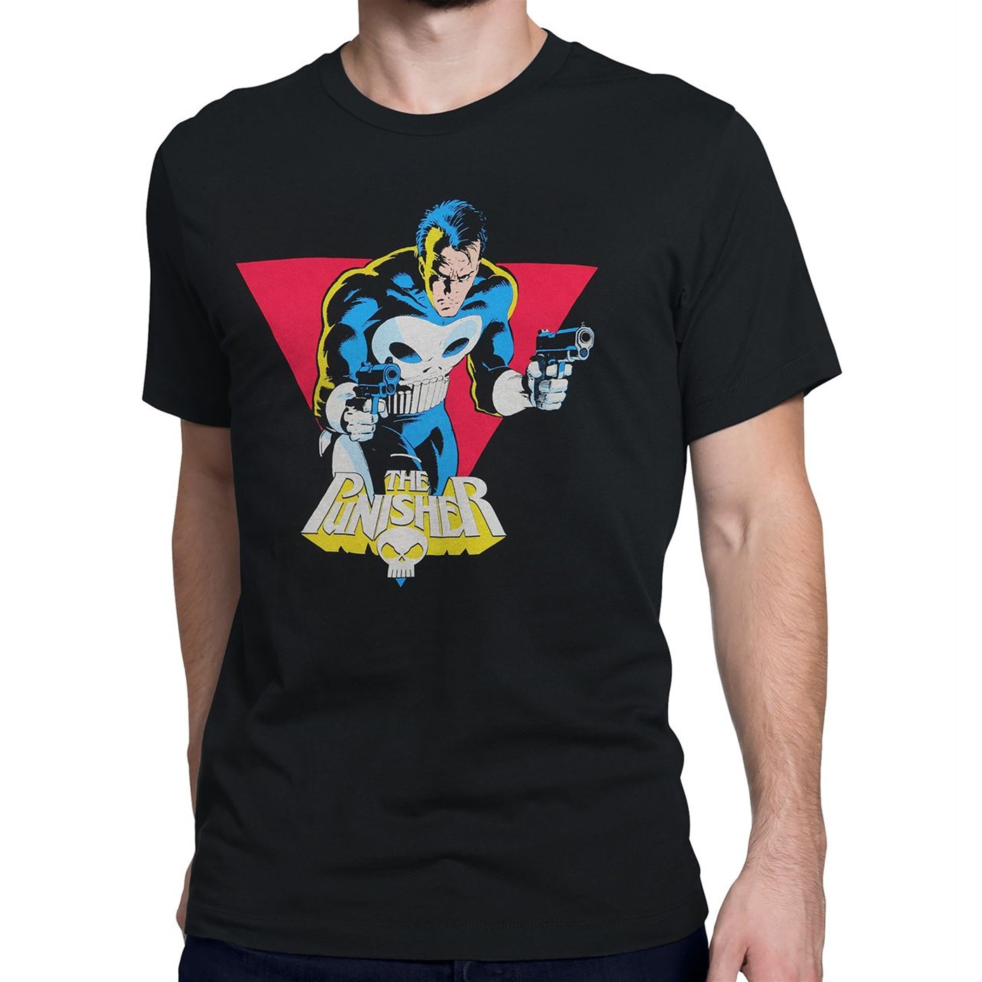 Punisher Guns Ready by Mike Zeck Men's T-Shirt, Black