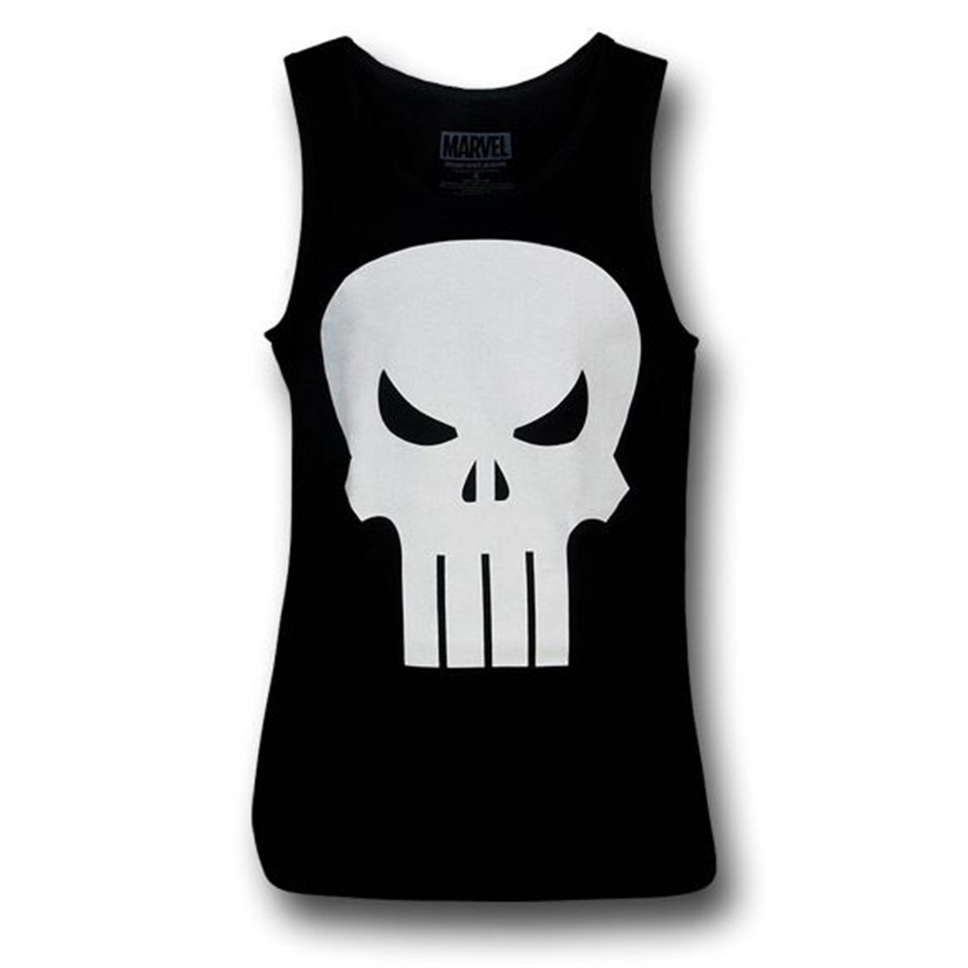Punisher Symbol Black Tank Top, Black