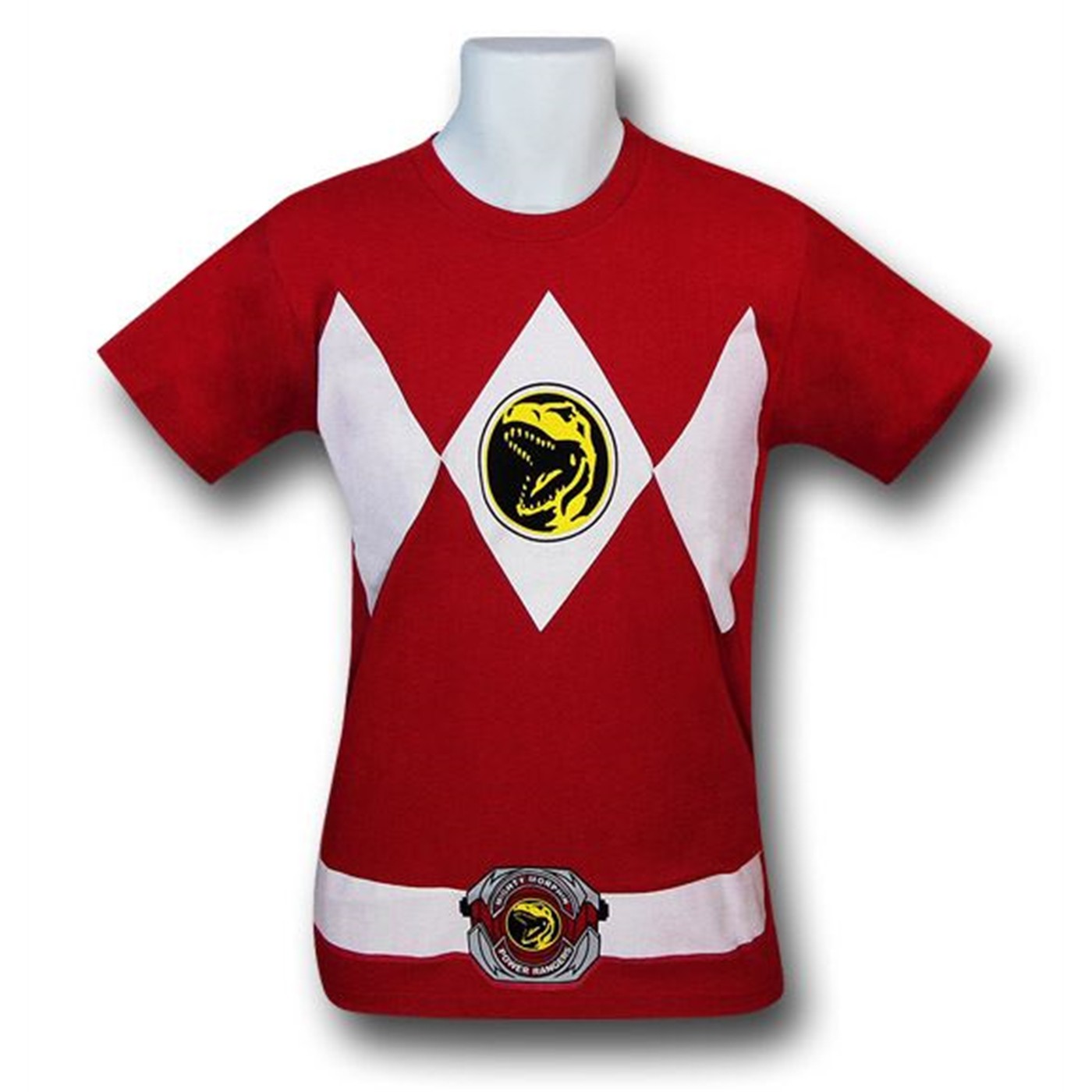 red power ranger birthday shirt