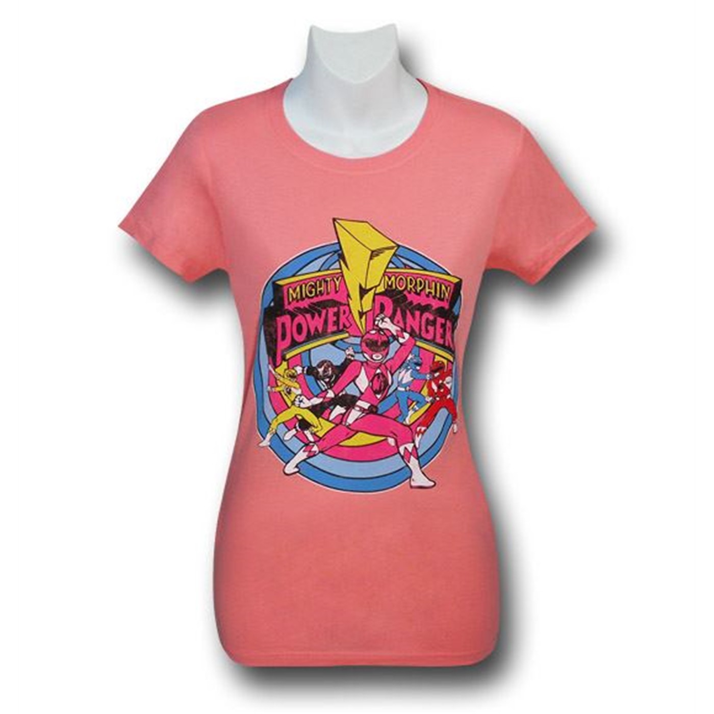 Power Rangers Neon Women's T-Shirt, Orange
