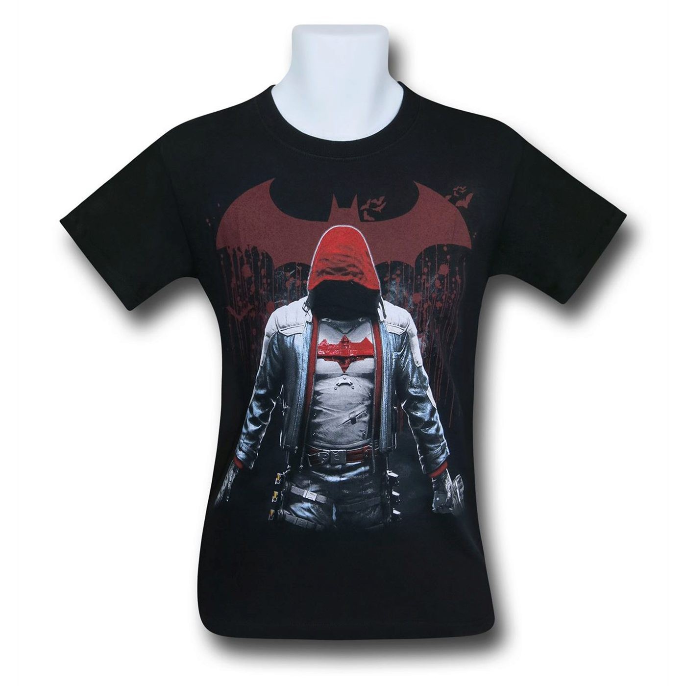 Red Hood Arkham Knight Men's T-Shirt, Black