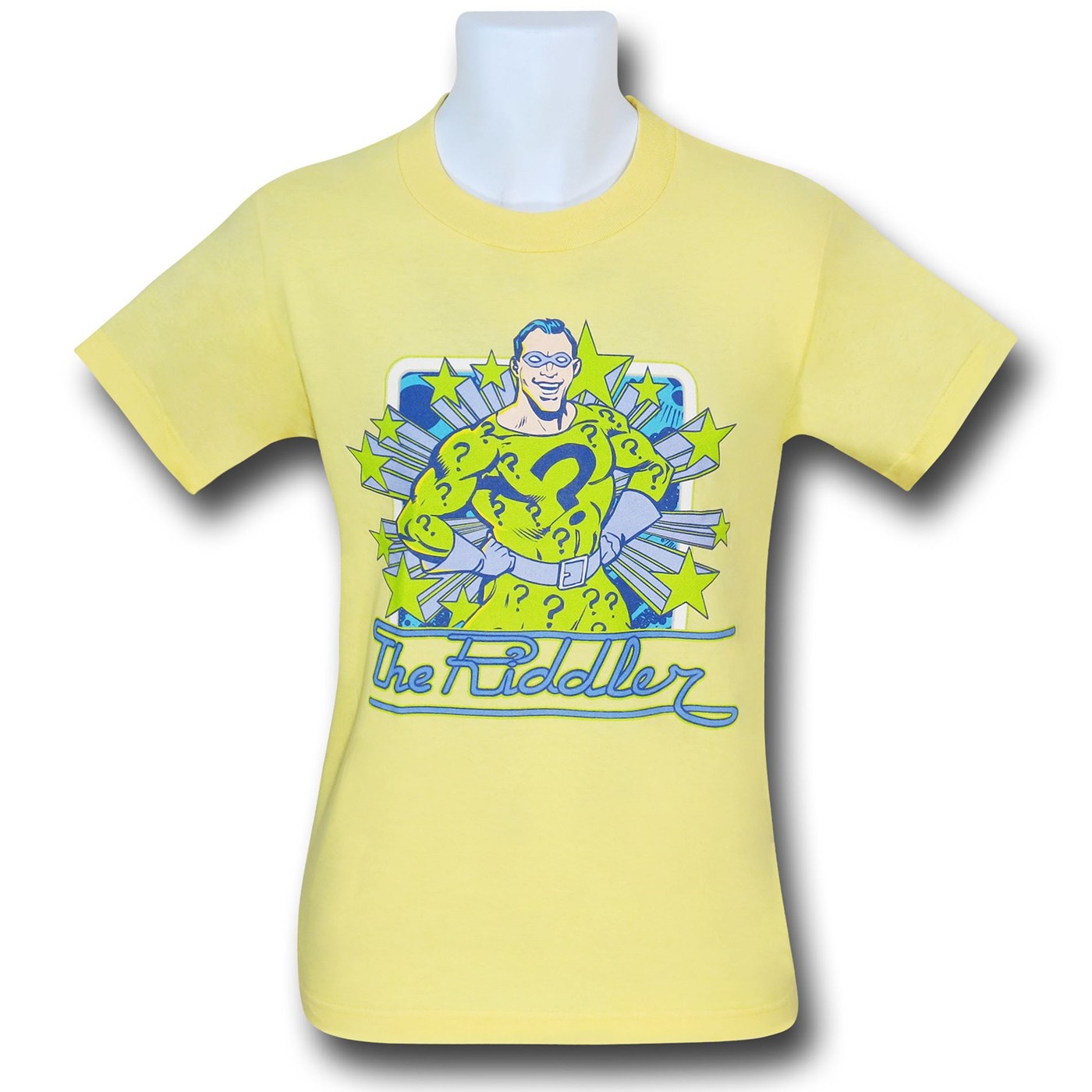 The Riddler Stars Yellow T-Shirt, Yellow