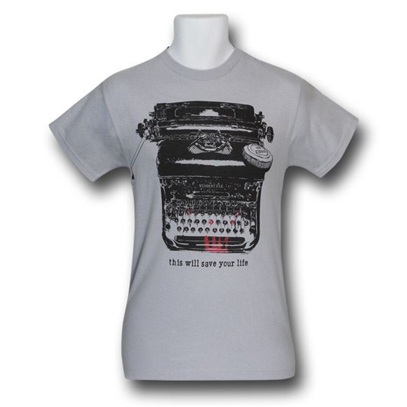 Resident Evil This'll Save Your Life T-Shirt, Grey