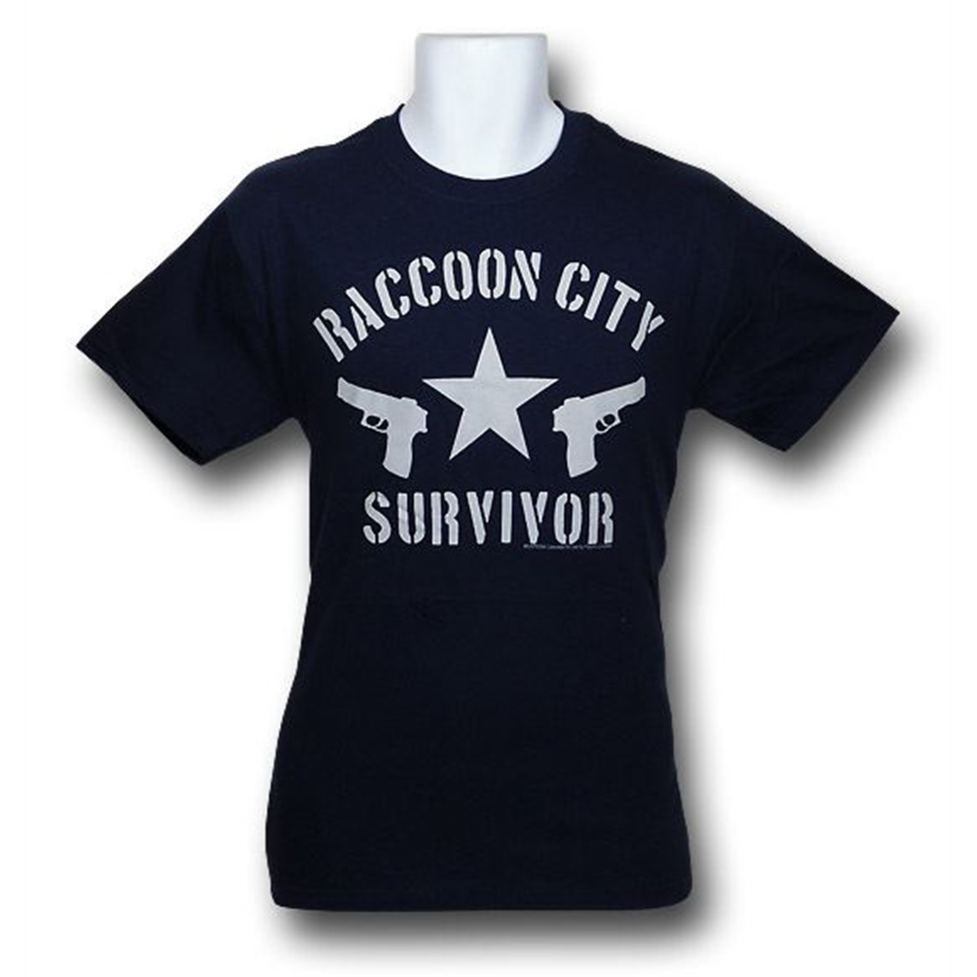 Resident Evil Raccoon City Survivor T-Shirt, Blue
