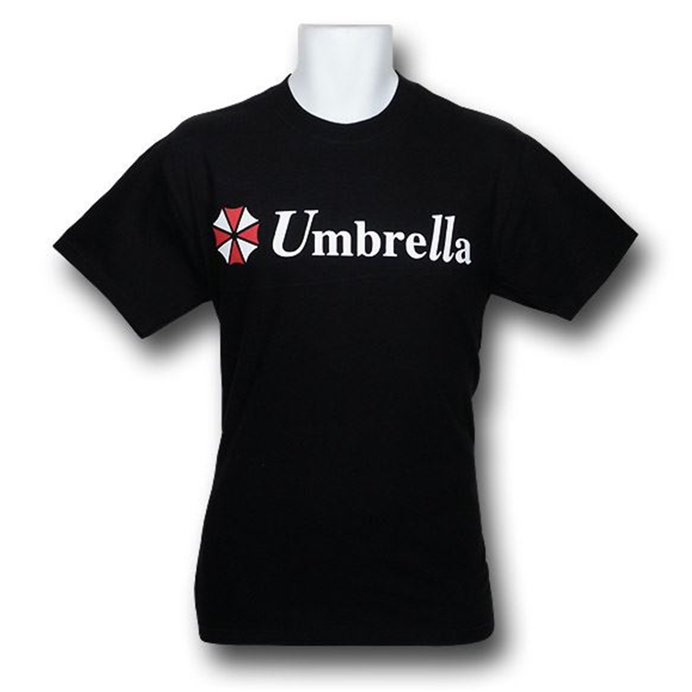 Resident Evil Umbrella Classic Logo T-Shirt, Black