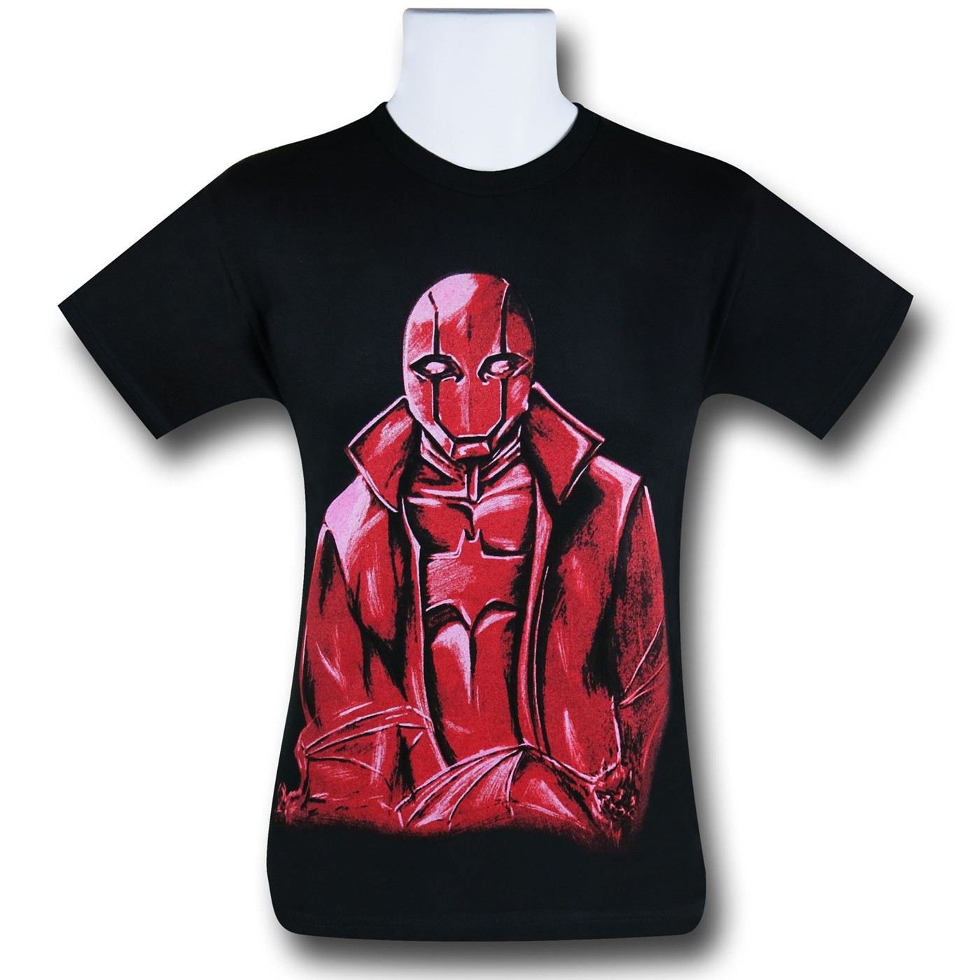 Red Hood Sketch T-Shirt, Black