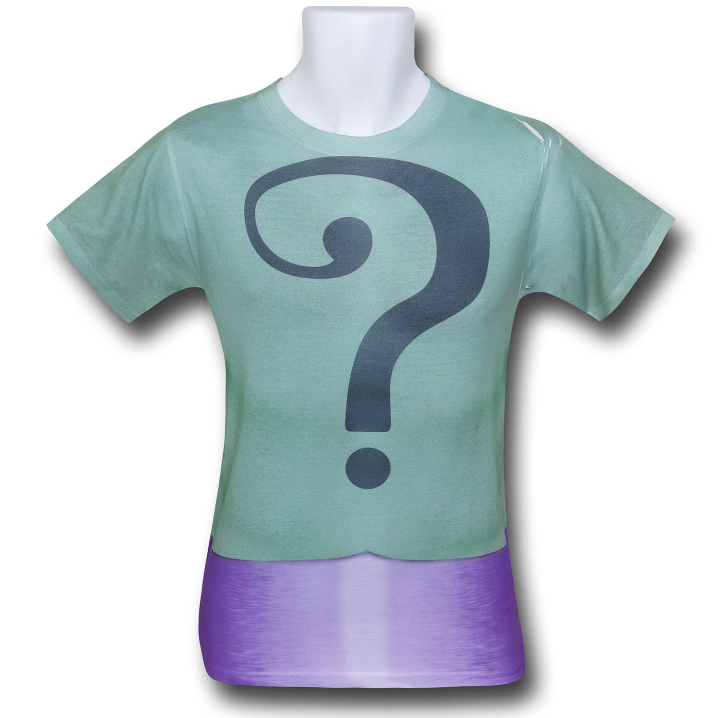 Adam West Batman TV Riddler Costume T-Shirt, Green