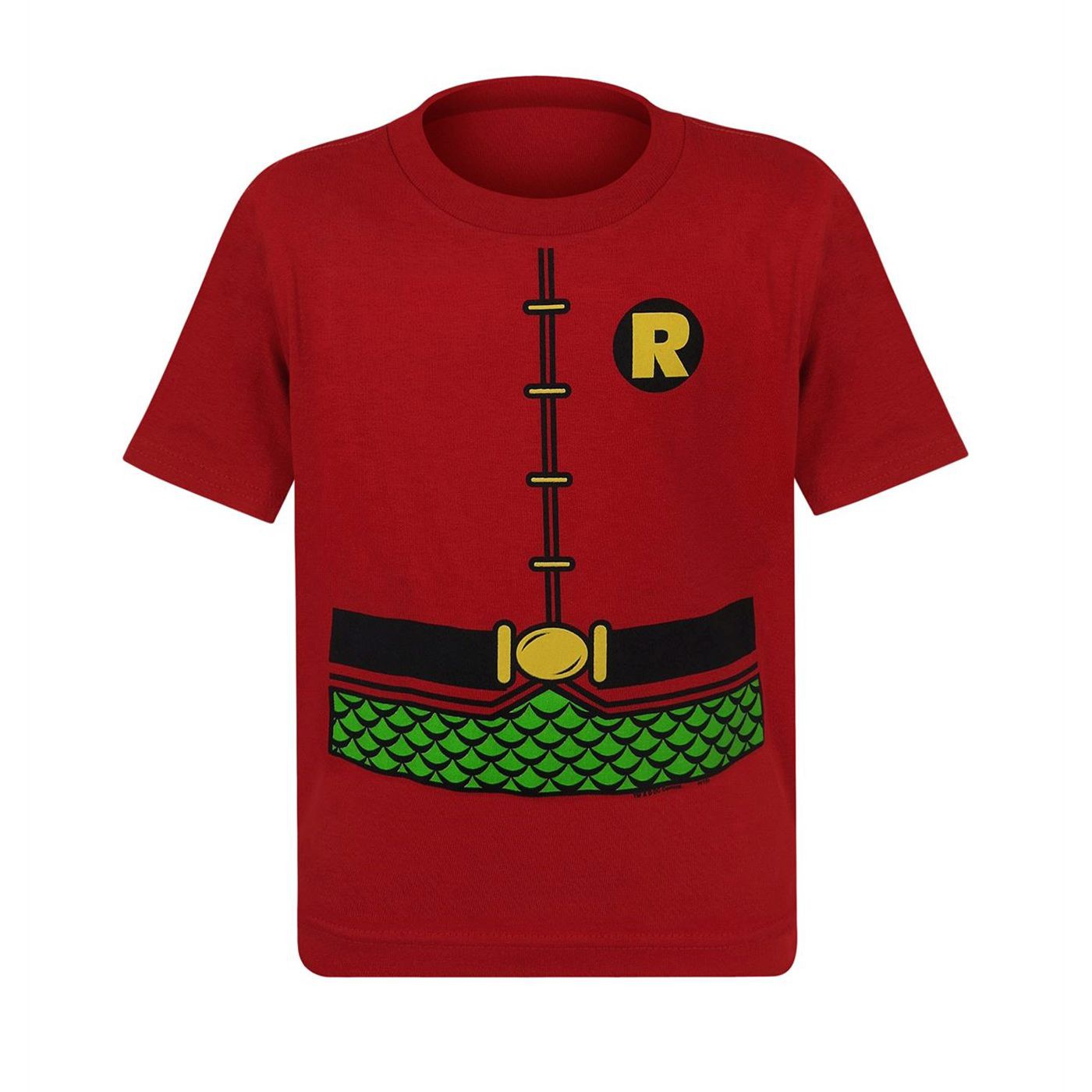 Robin Classic Costume Kids T-Shirt, Red