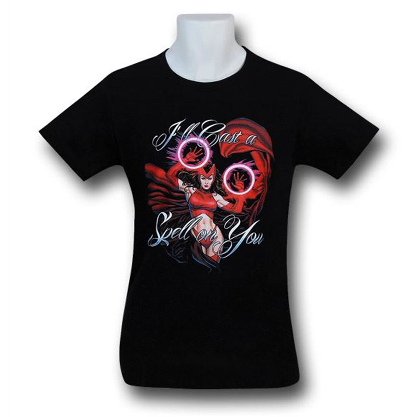 Scarlet Witch Cast A Spell 30 Single T-Shirt, Black
