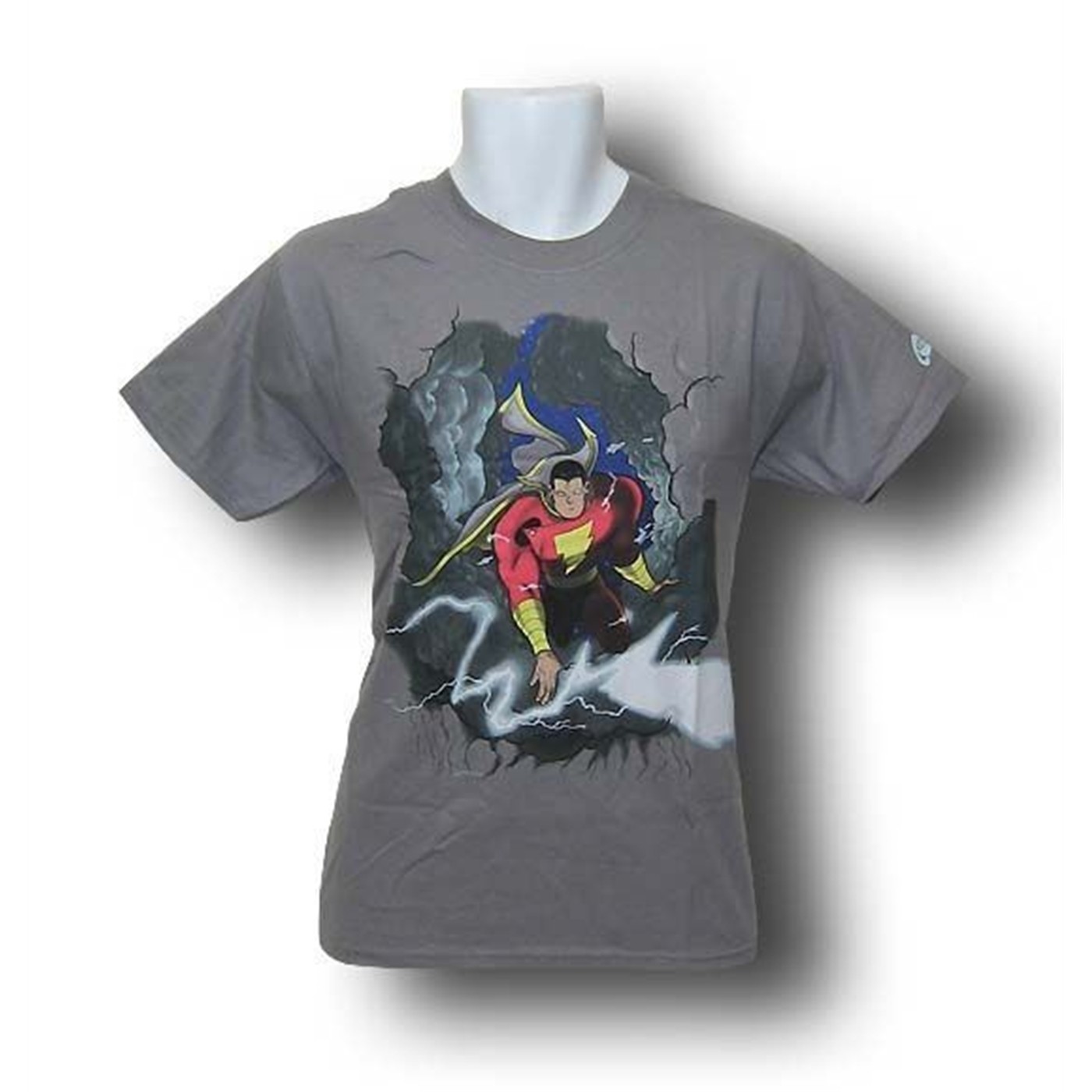 Shazam by Jeff Smith T-Shirt, Grey
